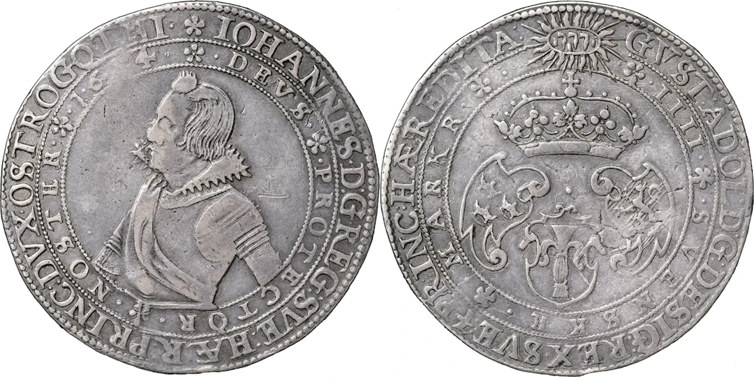 JOHAN, HERTIG AV ÖSTERGÖTLAND (1606-1618). VADSTENA eller SÖDERKÖPING.