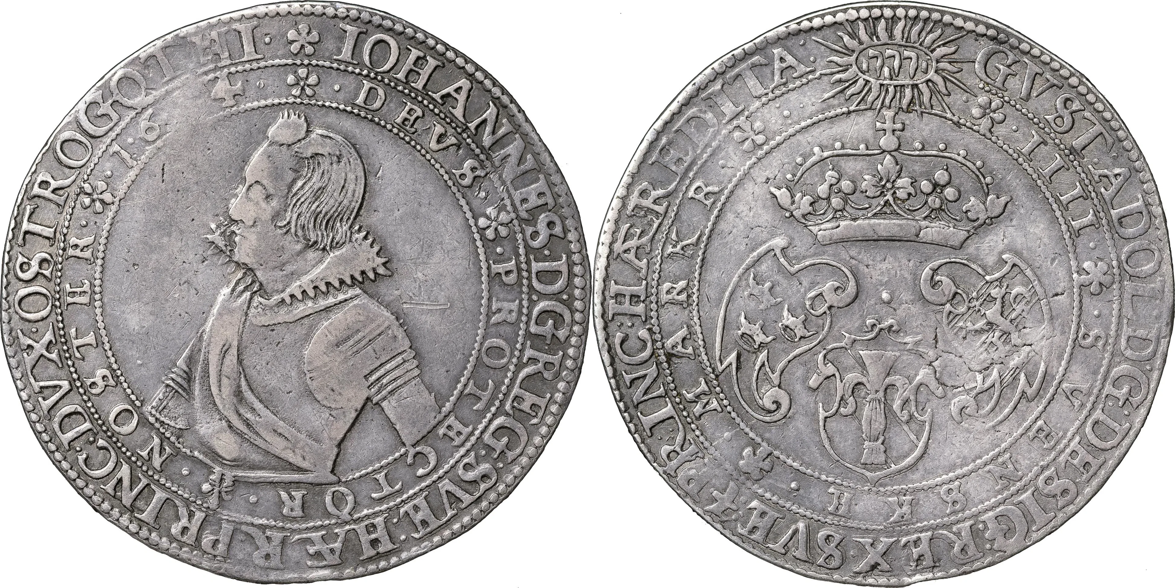 JOHAN, HERTIG AV ÖSTERGÖTLAND (1606-1618). VADSTENA eller SÖDERKÖPING.