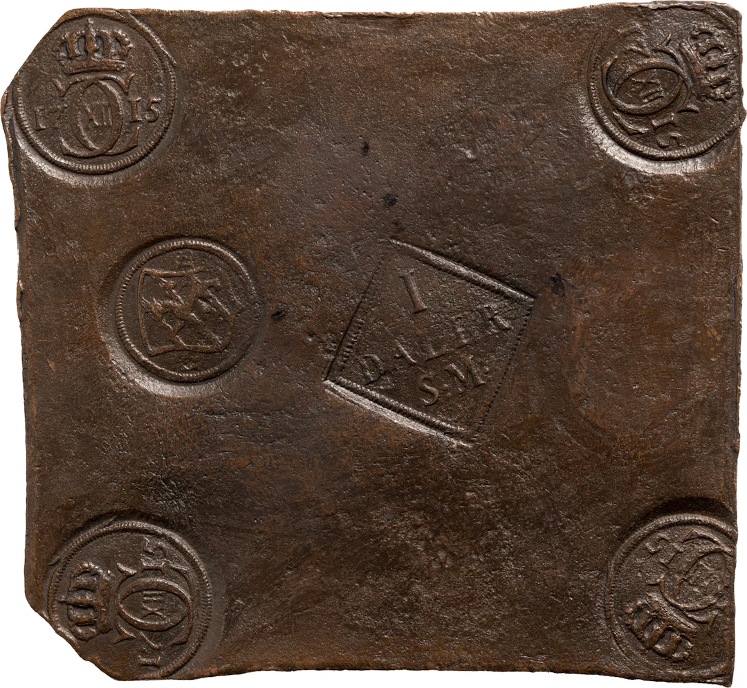 KARL XII (1697-1718). Daler SM 1715