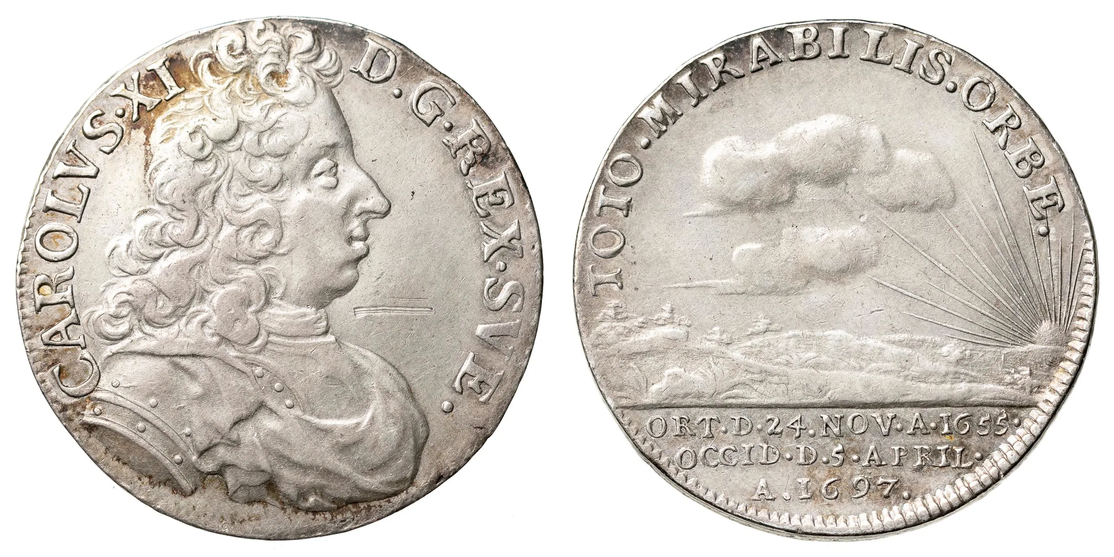 KARL XI (1660-1697). Kastmynt