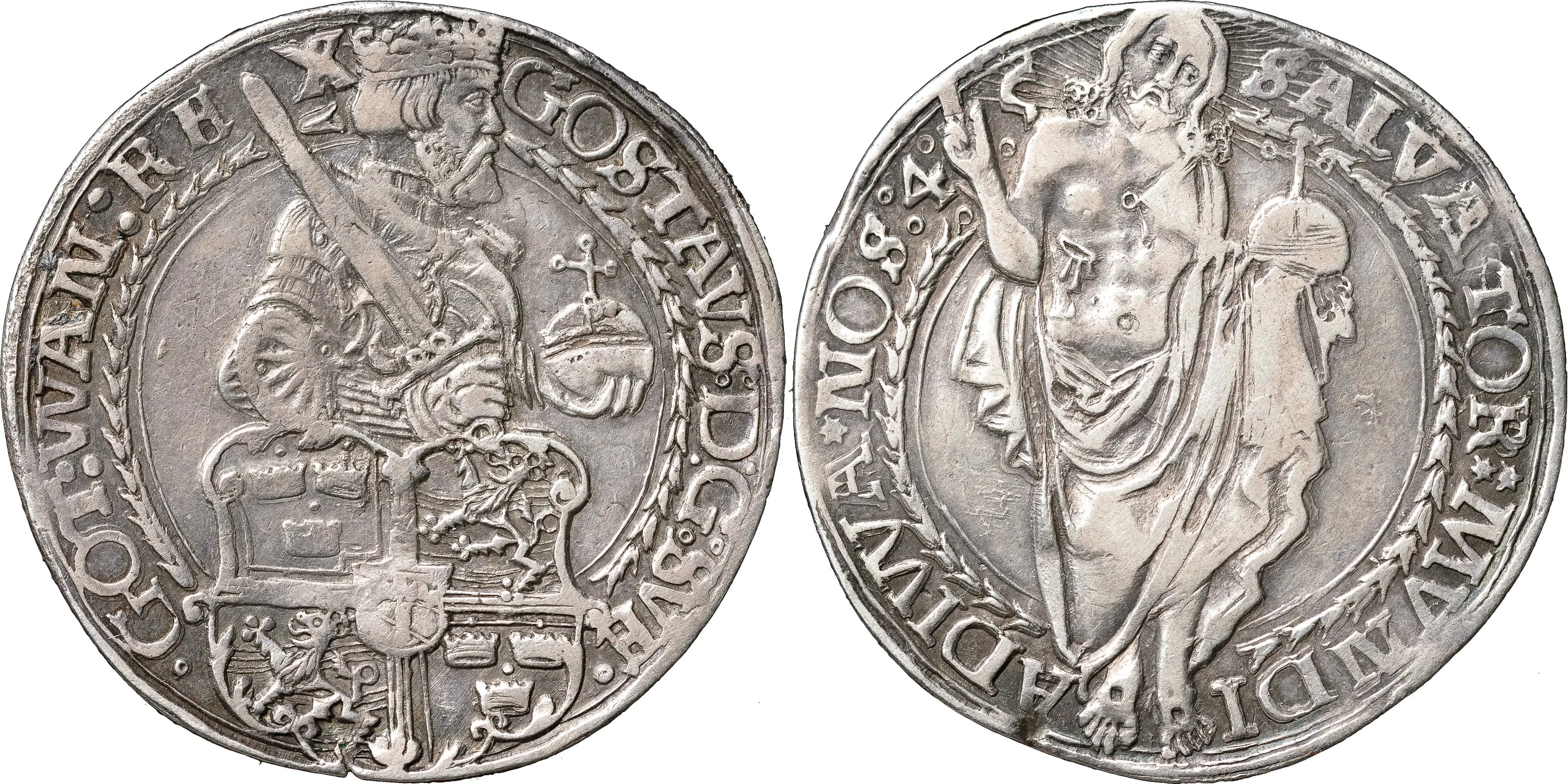 GUSTAV I (1523-1560). SVARTSJÖ. Daler 1545