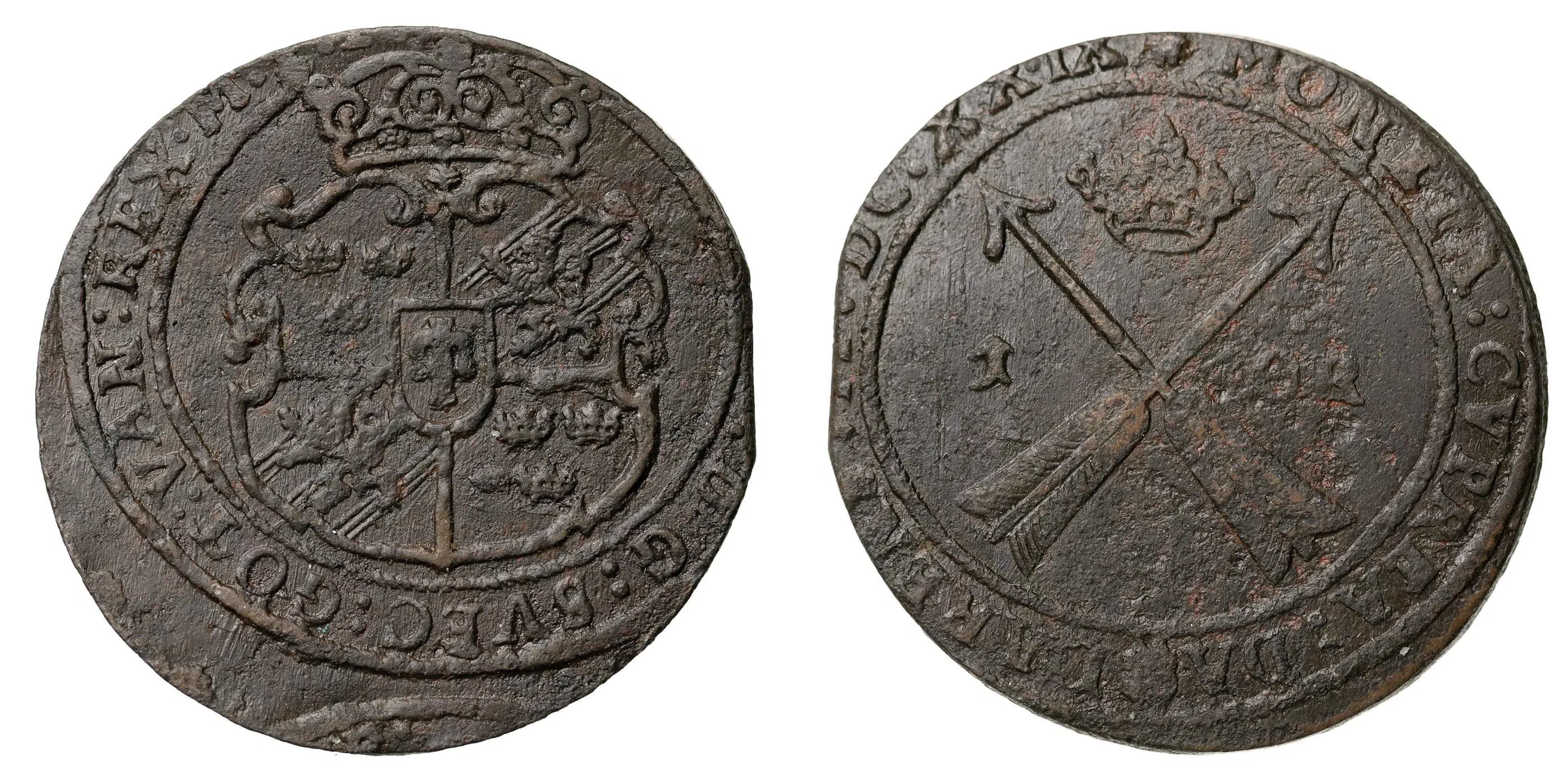 GUSTAV II ADOLF (1611-1632). Öre 1629