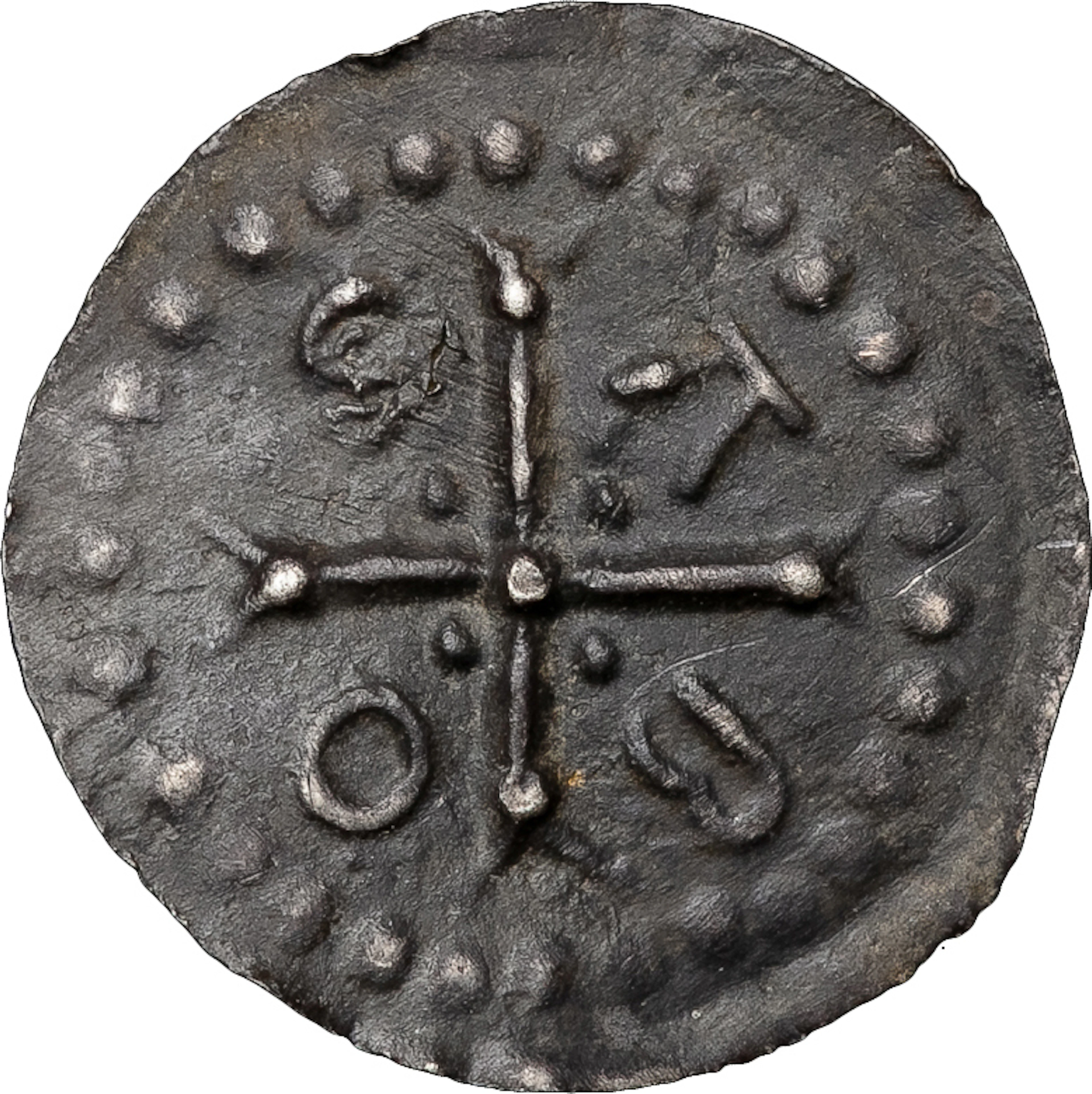ERIK KNUTSSON (1208-1216). NYKÖPING. Penning.