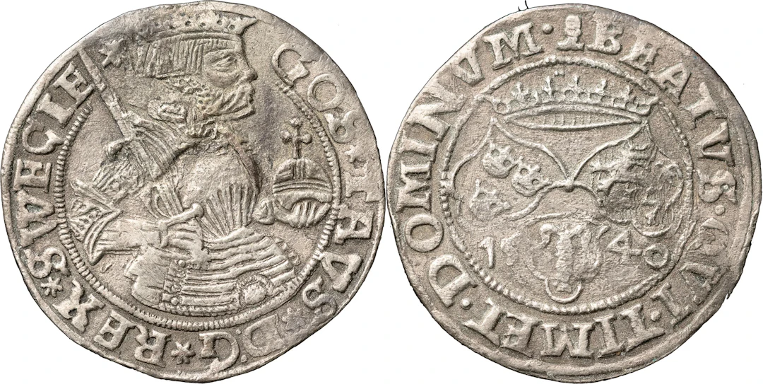 GUSTAV I (1523-1560). VÄSTERÅS. Mark 1540