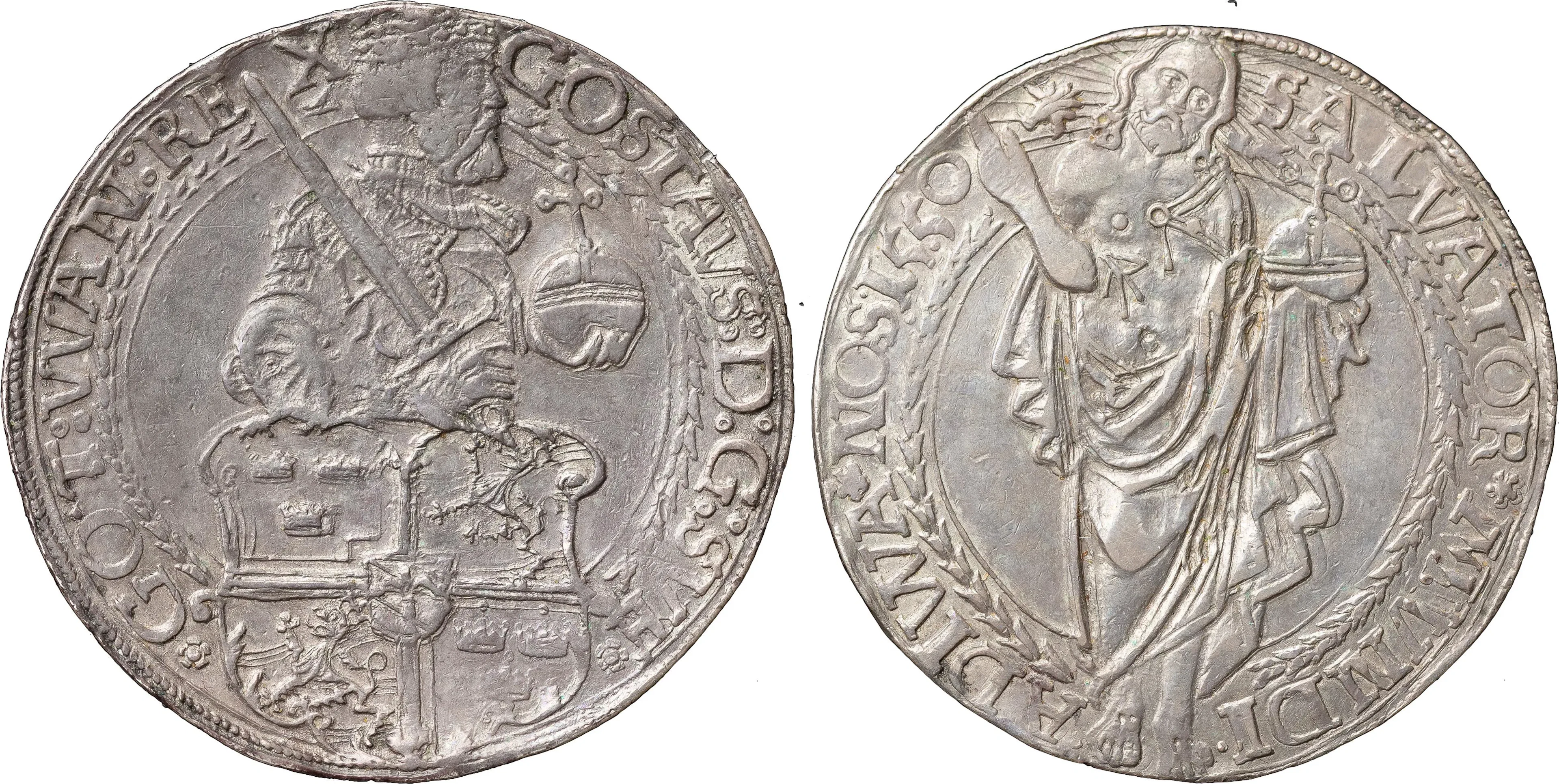 GUSTAV I (1523-1560). SVARTSJÖ. Daler 1550