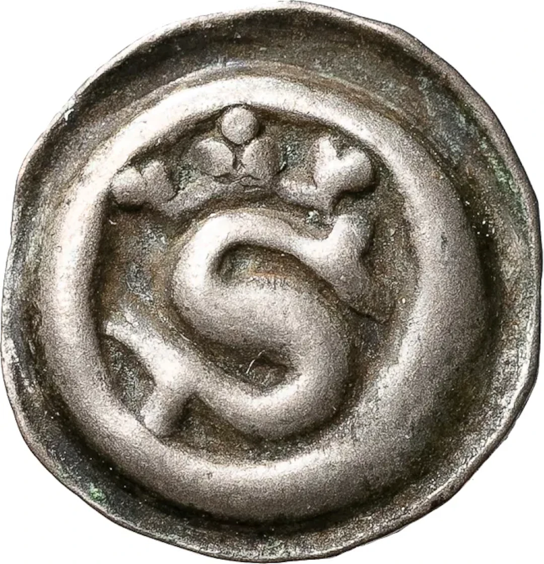 ALBREKT AV MECKLENBURG (1364-1389). SÖDERKÖPING. Penning