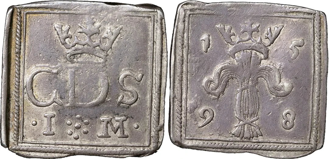 KARL (IX), HERTIG AV SÖDERMANLAND (1560-1604). GRIPSHOLM. Mark 1598