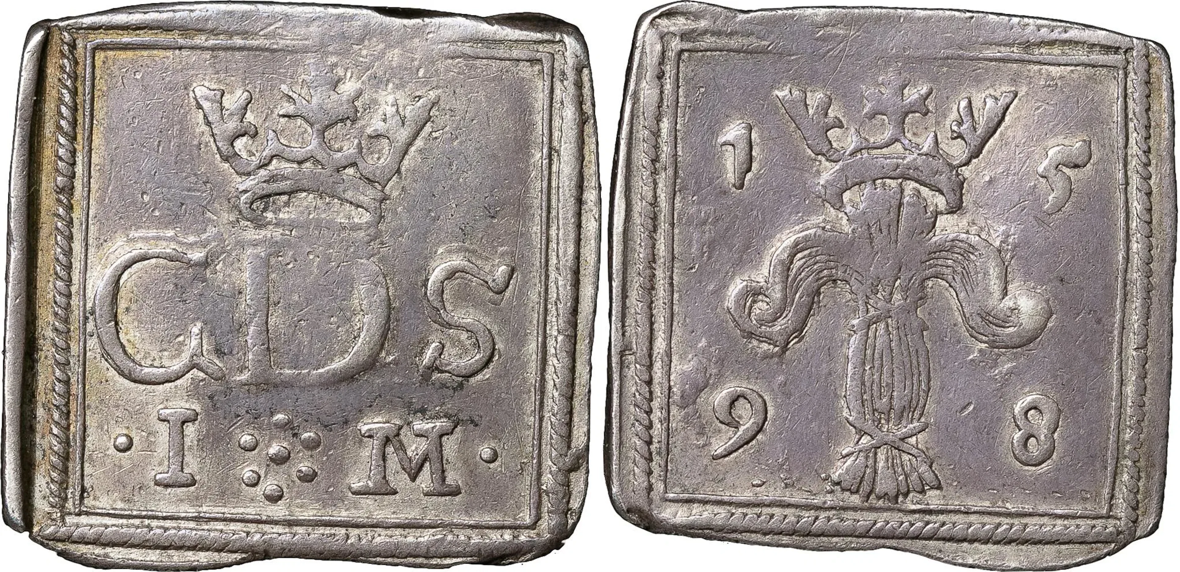 KARL (IX), HERTIG AV SÖDERMANLAND (1560-1604). GRIPSHOLM. Mark 1598