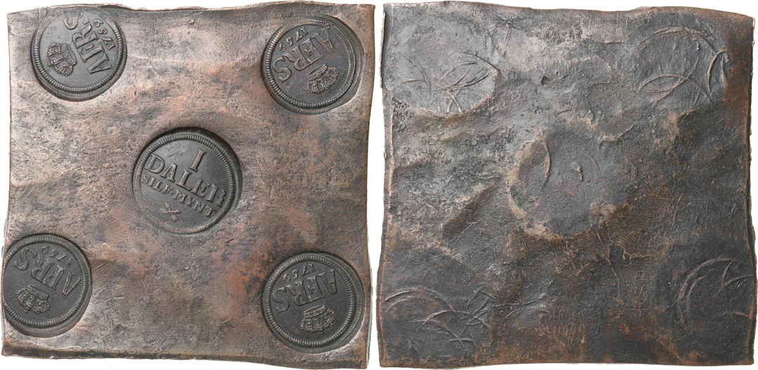 ADOLF FREDRIK (1751-1771). AVESTA. Daler SM 1759