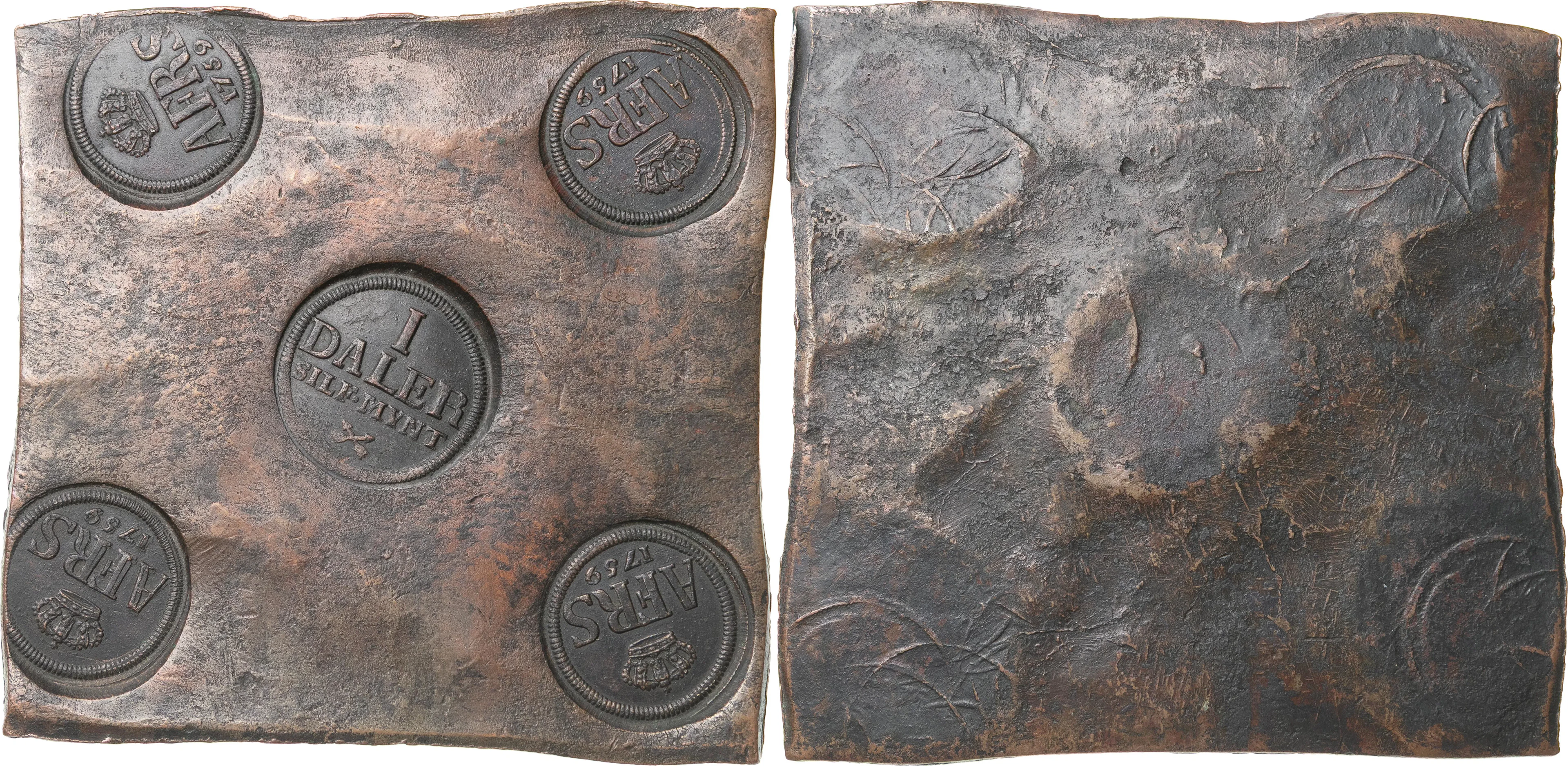 ADOLF FREDRIK (1751-1771). AVESTA. Daler SM 1759