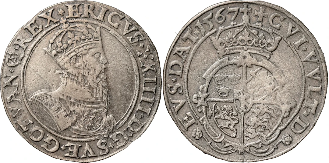 ERIK XIV (1560-1568). STOCKHOLM. Mark 1567