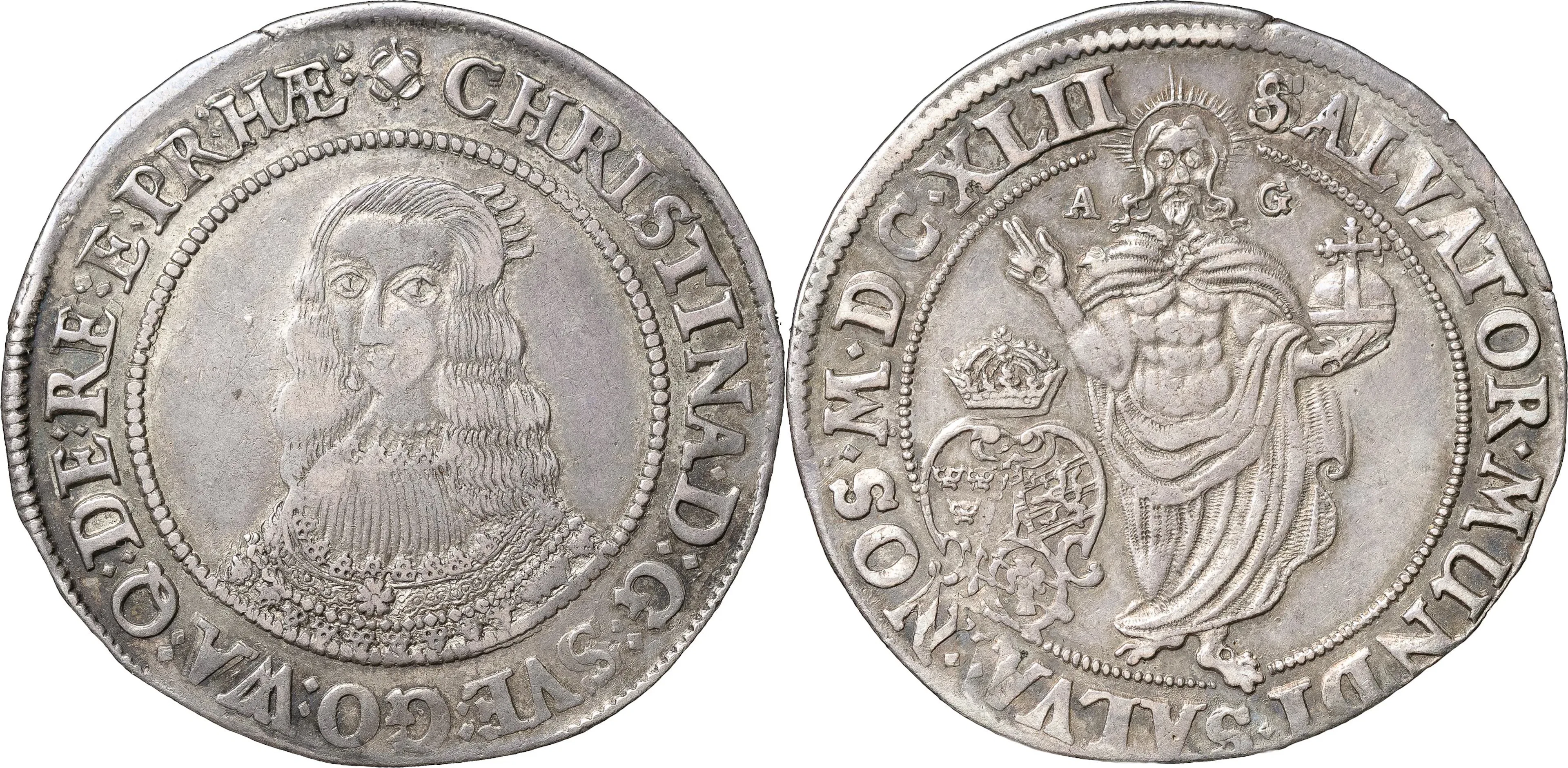 STOCKHOLM. 1/2 riksdaler 1642