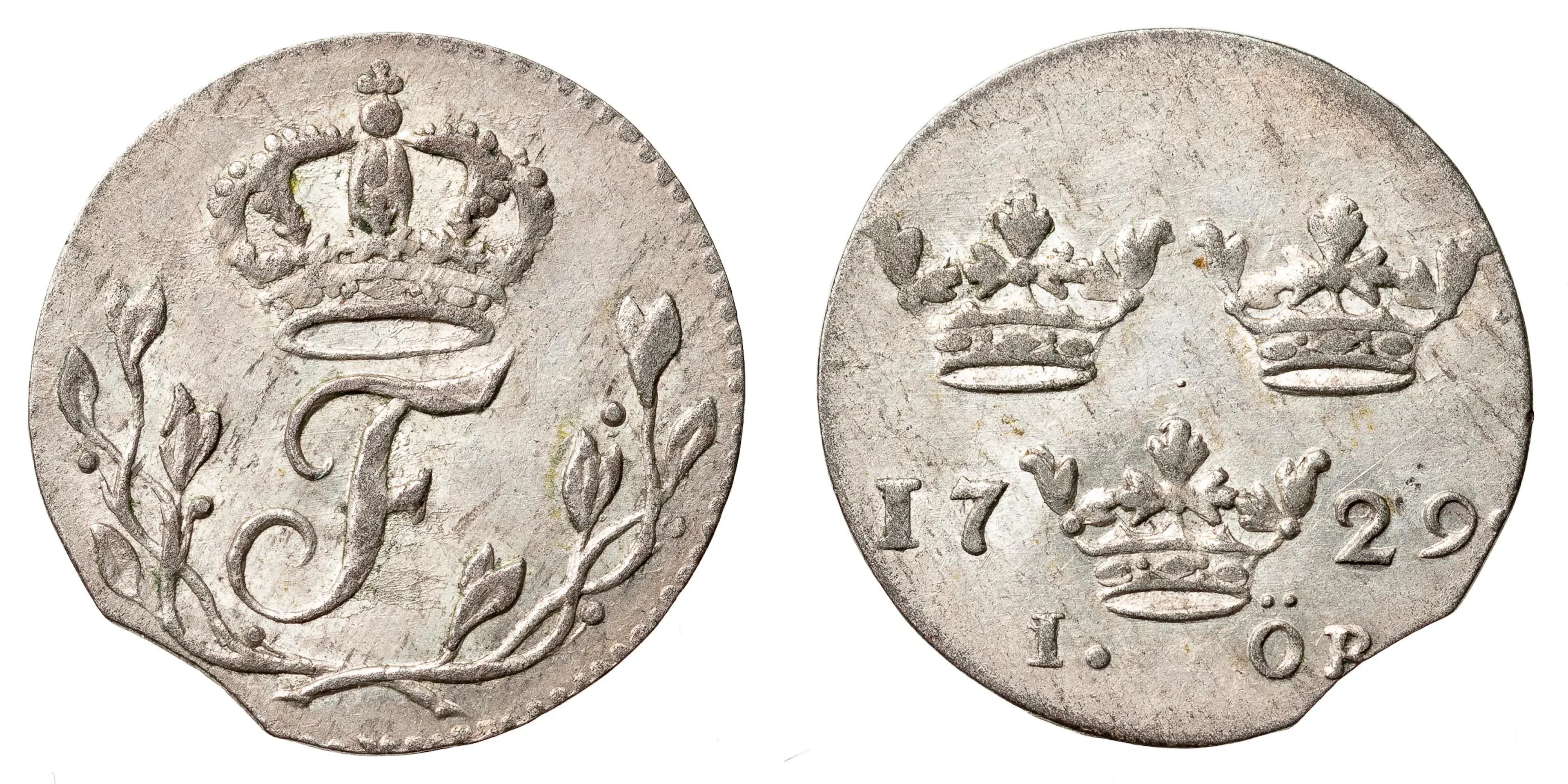 FREDRIK (1720-1751). Öre 1729