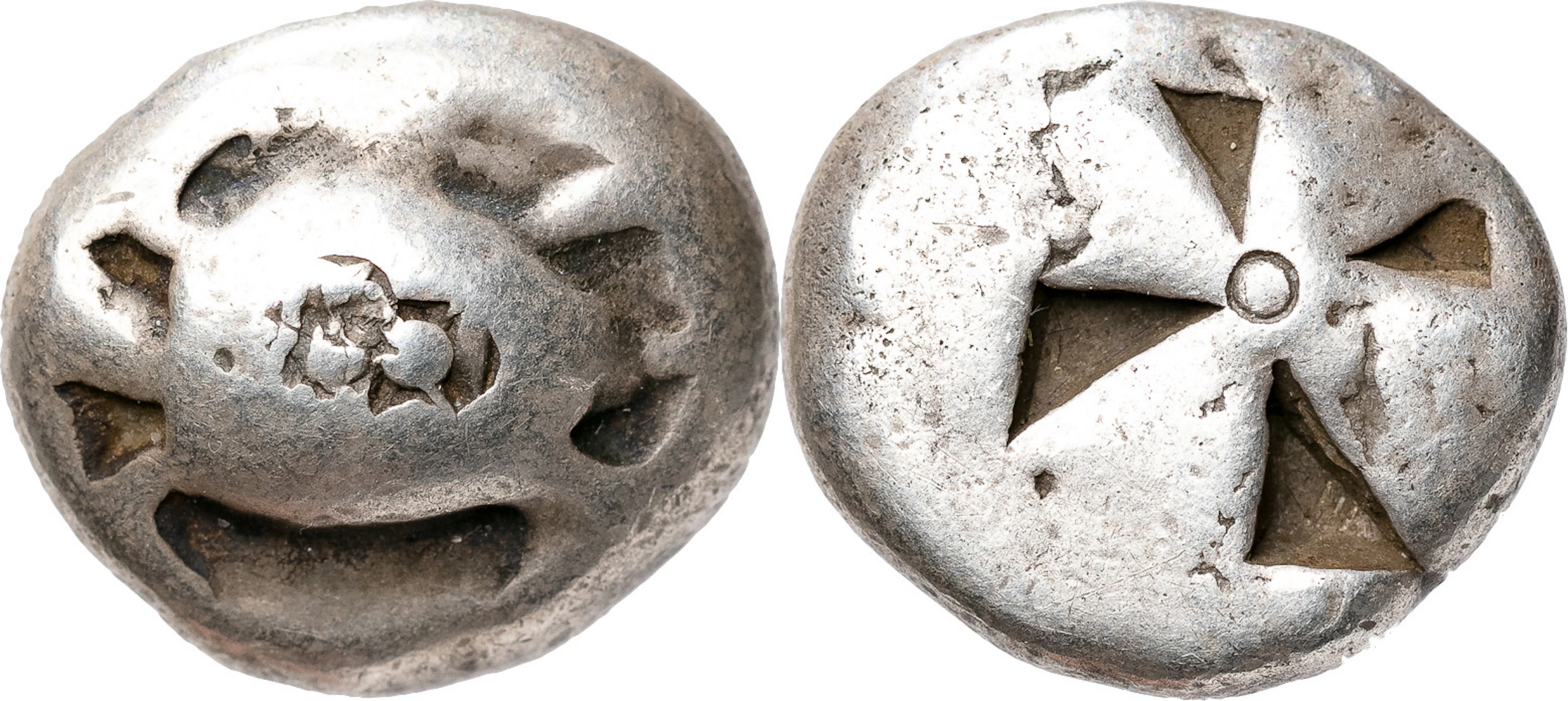 GREKISKA MYNT / GREEK COINS. ATTICA. AIGINA (510-490 B.C.). AR stater