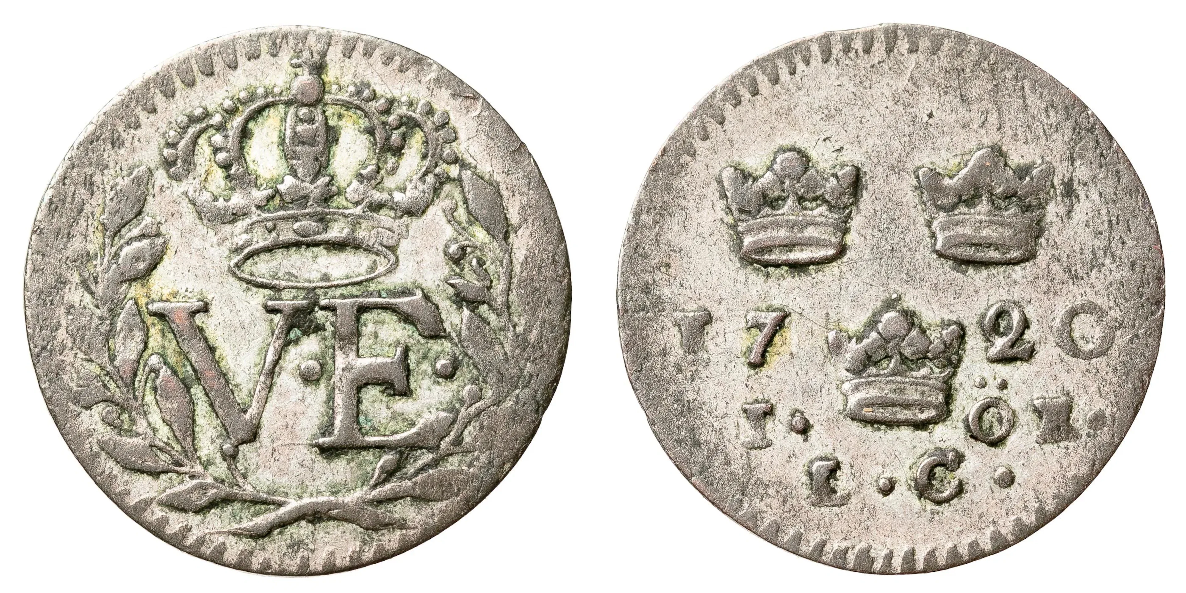 ULRIKA ELEONORA (1718-1720). Öre 1720
