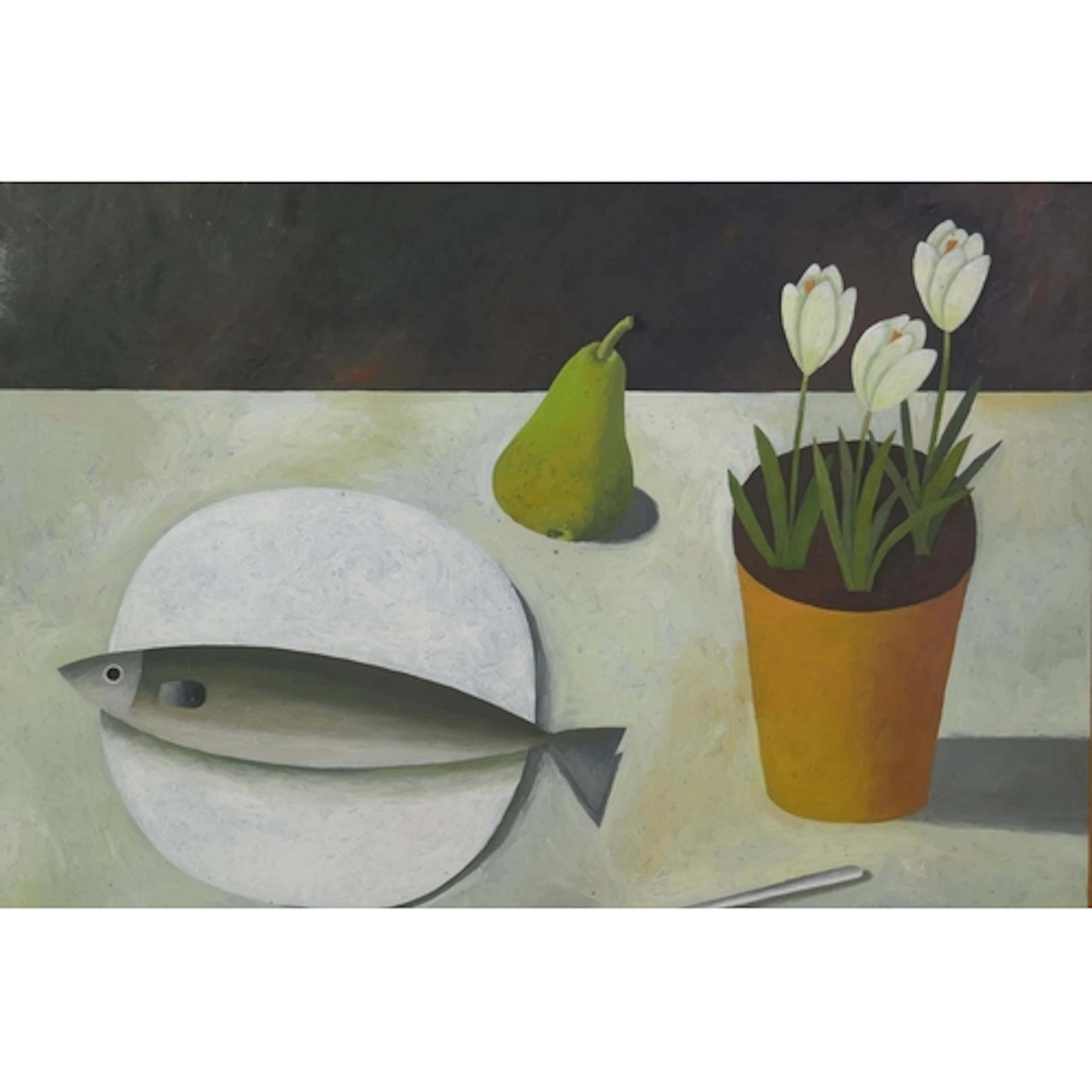 Reg Cartwright, (British, b.1938), Still life, signed and in...