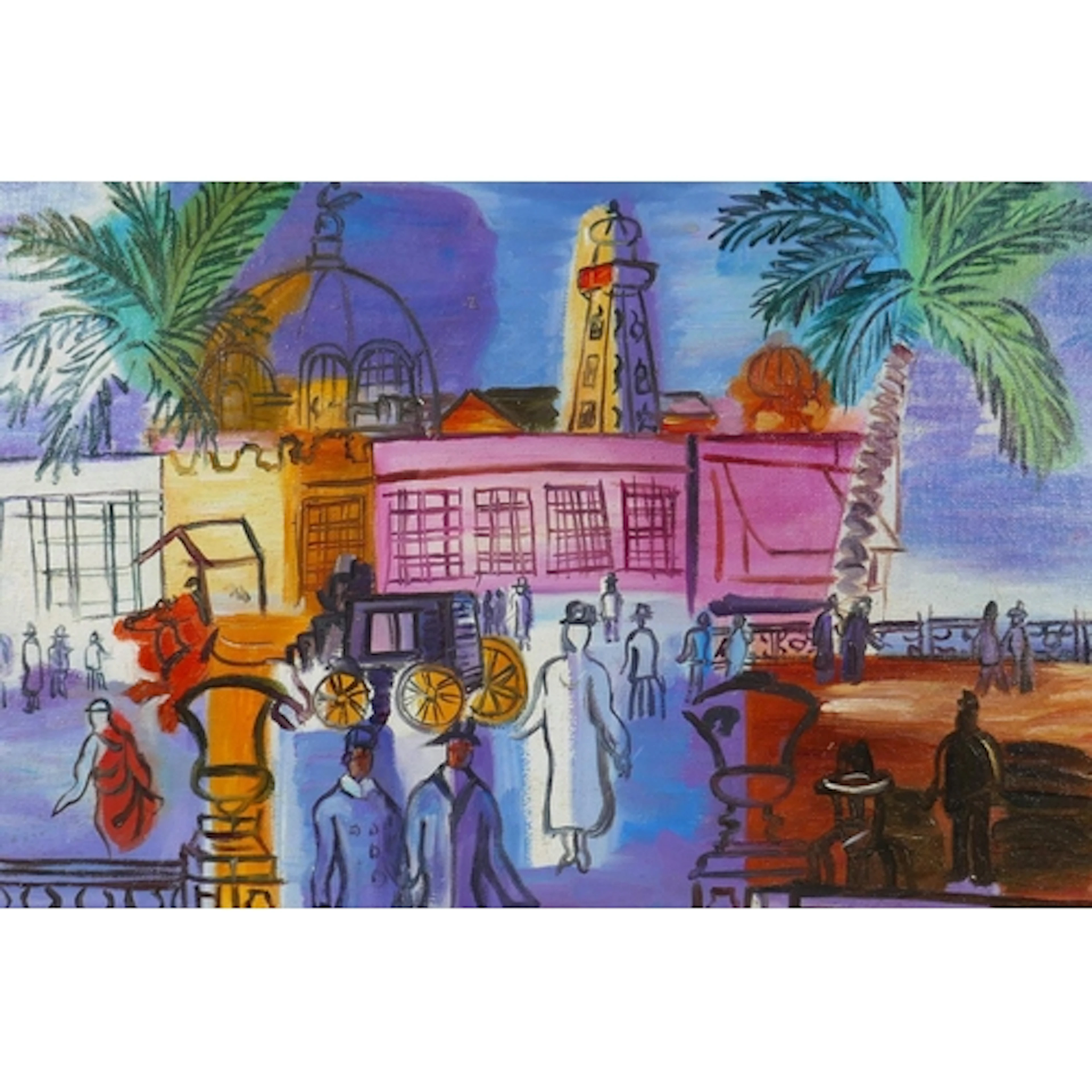 After Raoul Dufy, (French, 1877-1953), The Casino on the Jet...