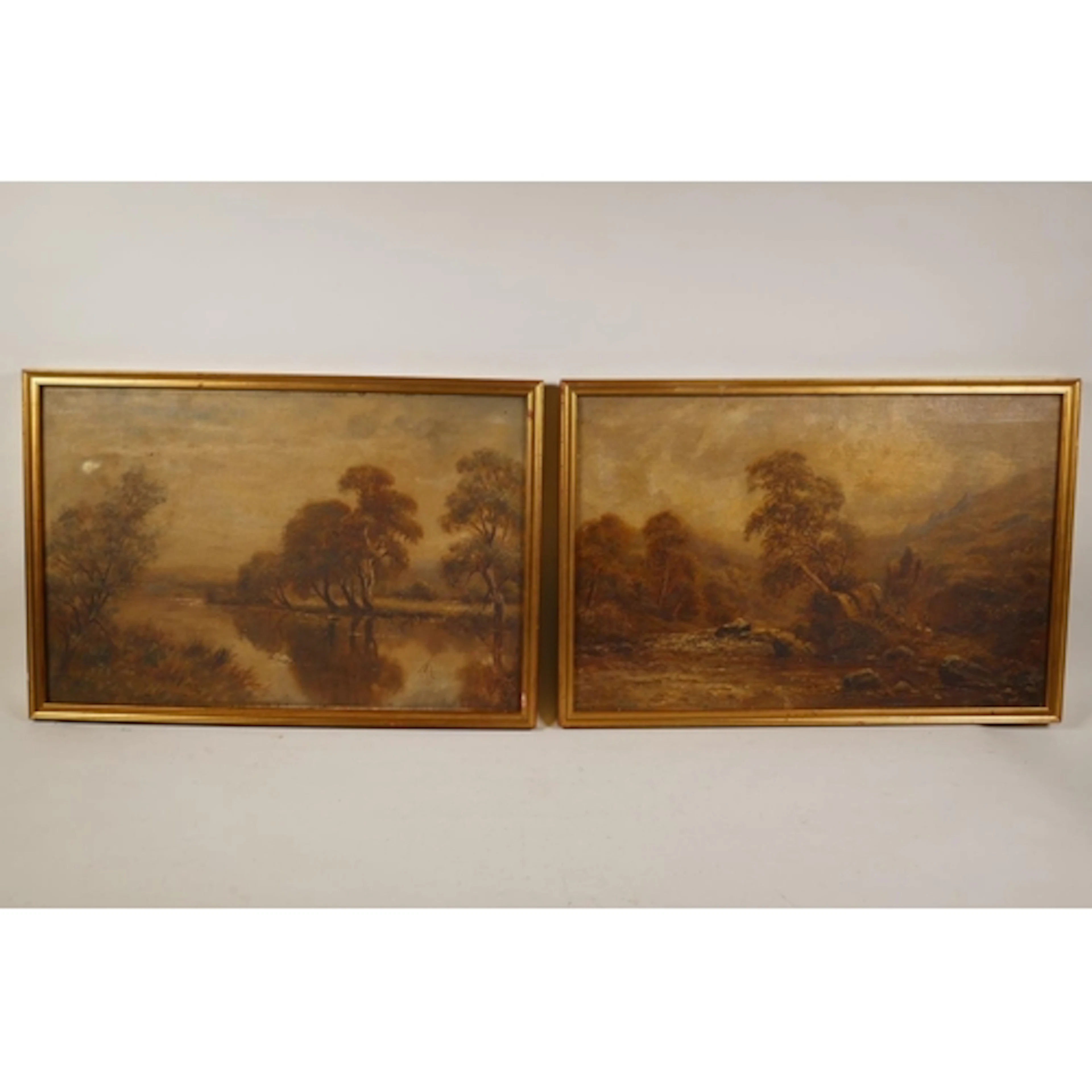 Sidney Yates Johnson, (British, active 1890-1929), pair of r...
