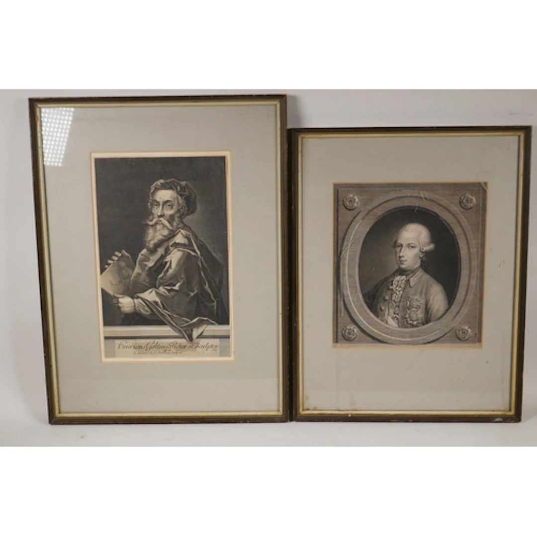 Gerard Edelinck, (Flemish, 1640-1707), Henricus Goltius Pict...
