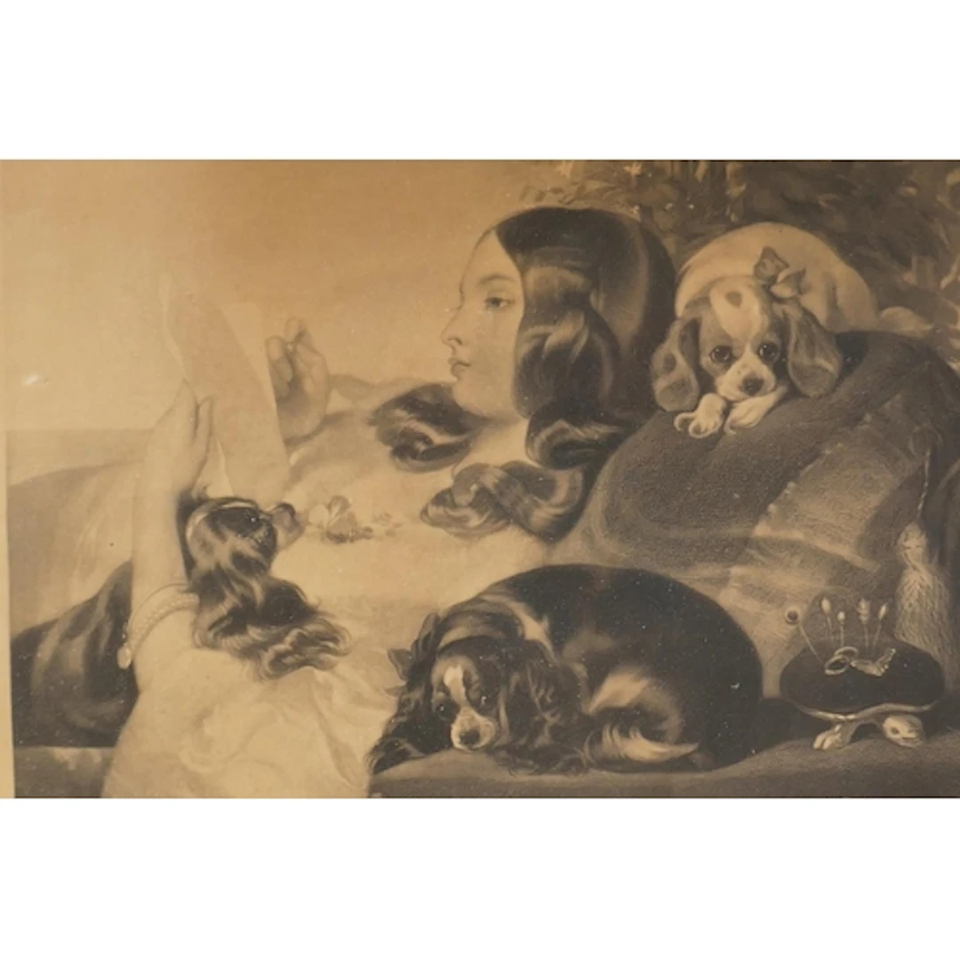 After Sir Edwin Landseer RA, (1795-1880), The Lady and Spani...