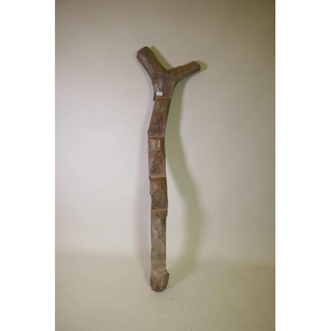 An African Dogon People of Mali tradition hand carved hardwo...