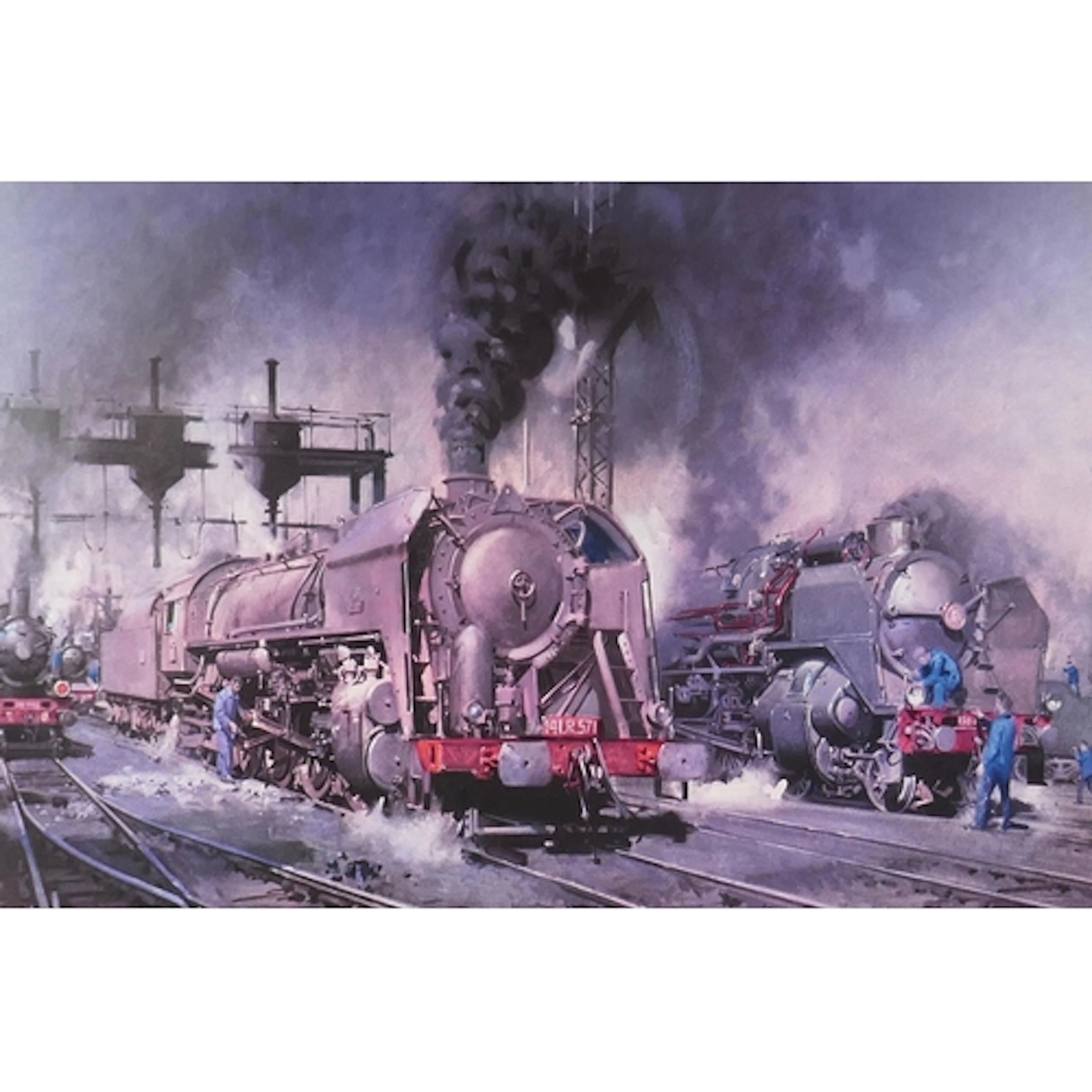 After Terence Cuneo, (British, 1907-1996), Stabling for Gian...