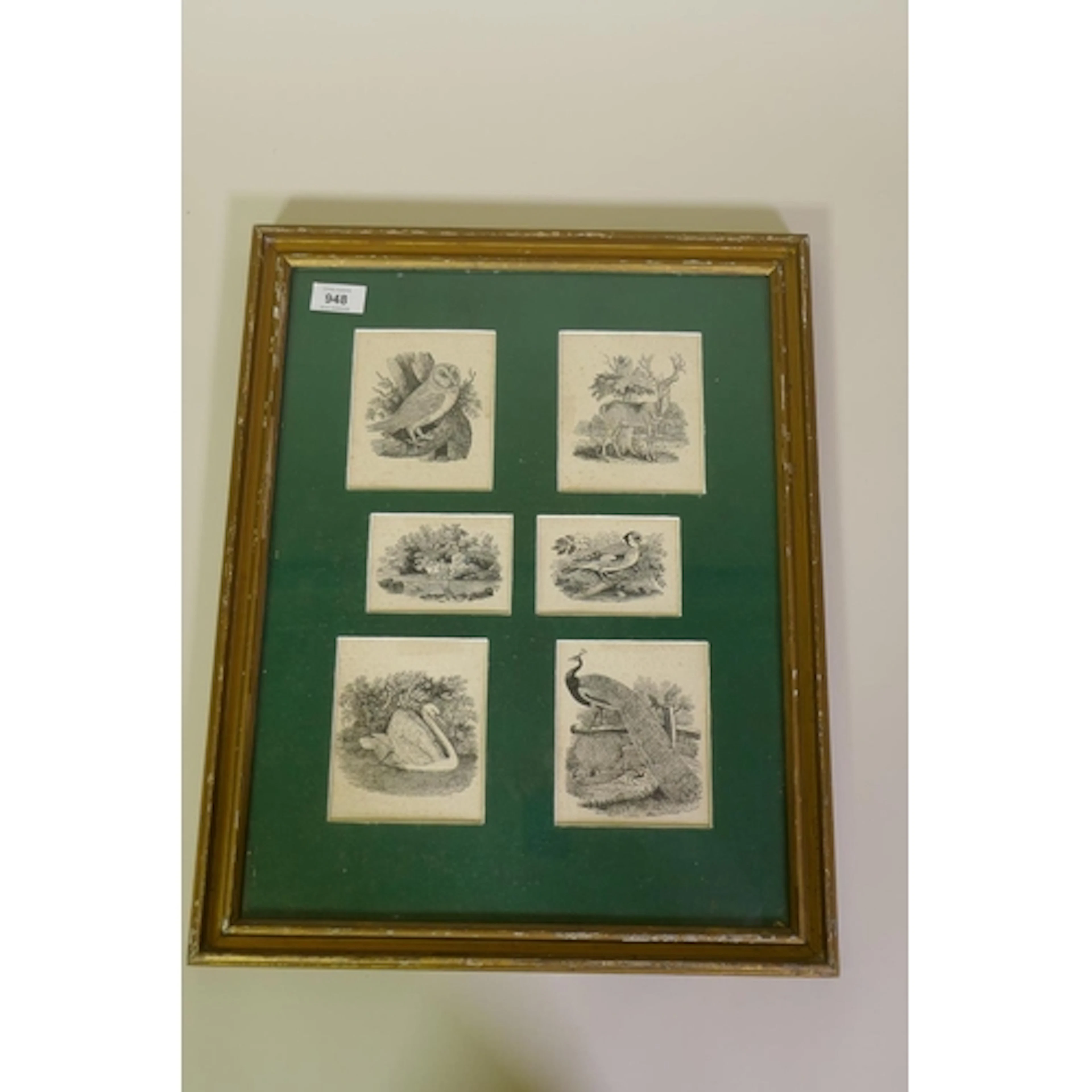 After Thomas Bewick, (British, 1753-1828), six engravings of...
