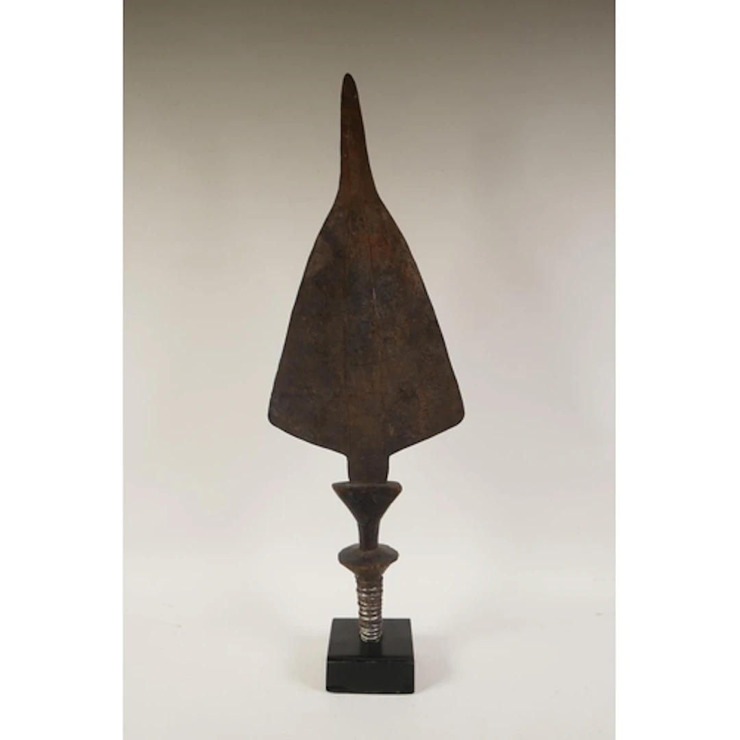 An African Mongo People's of the DRC iron Ntsoko combat knif...