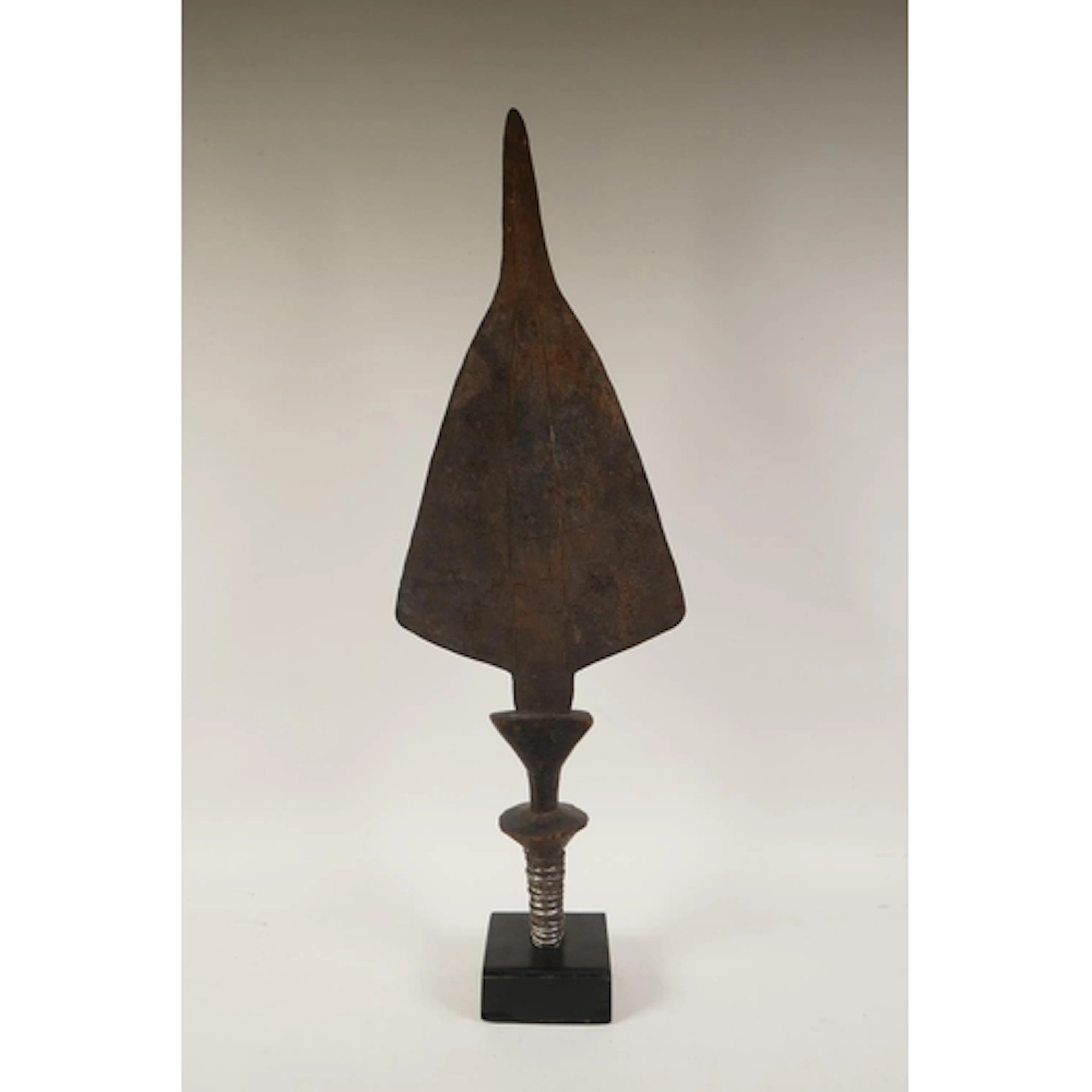 An African Mongo People's of the DRC iron Ntsoko combat knif...