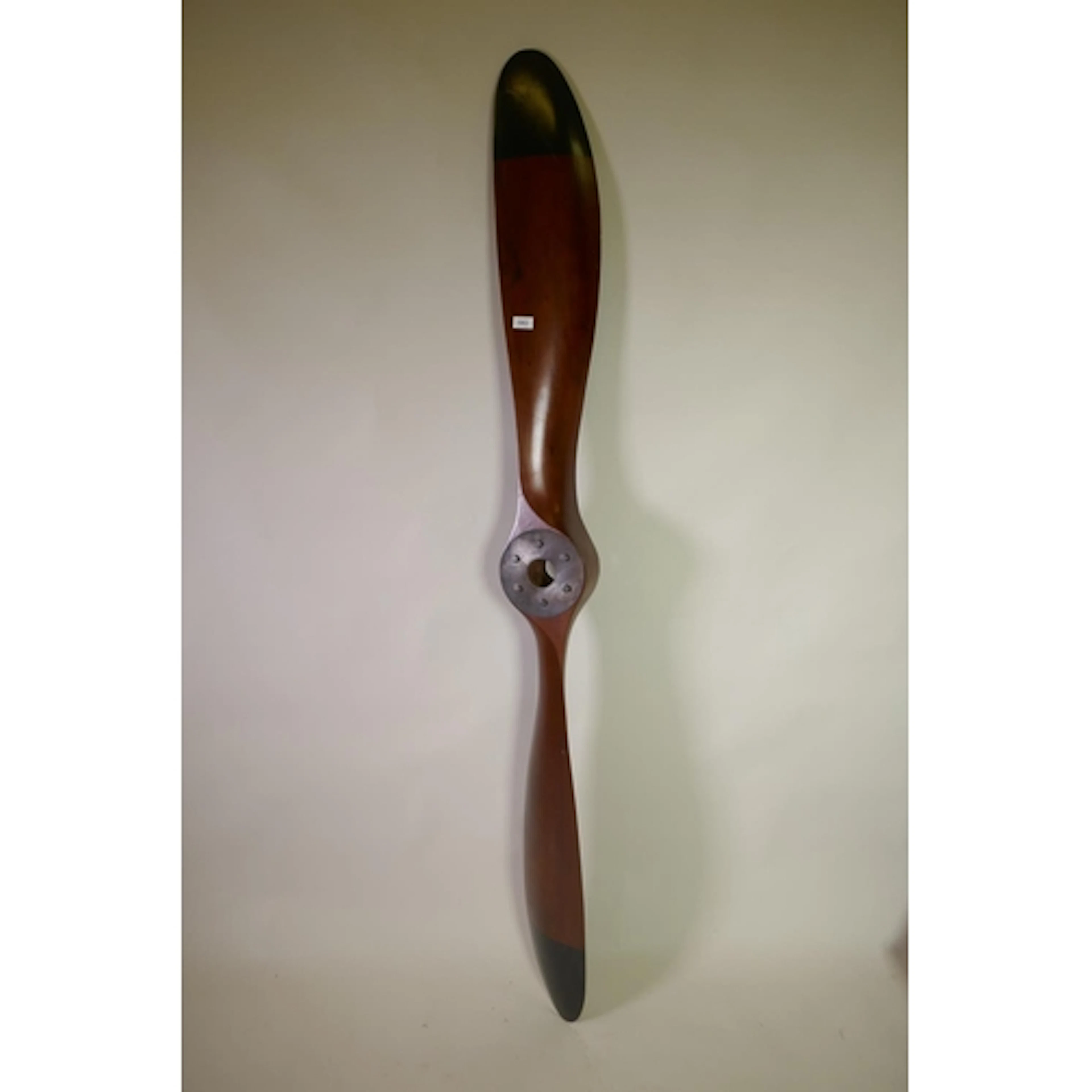 A reproduction aeroplane propeller, 199cm long