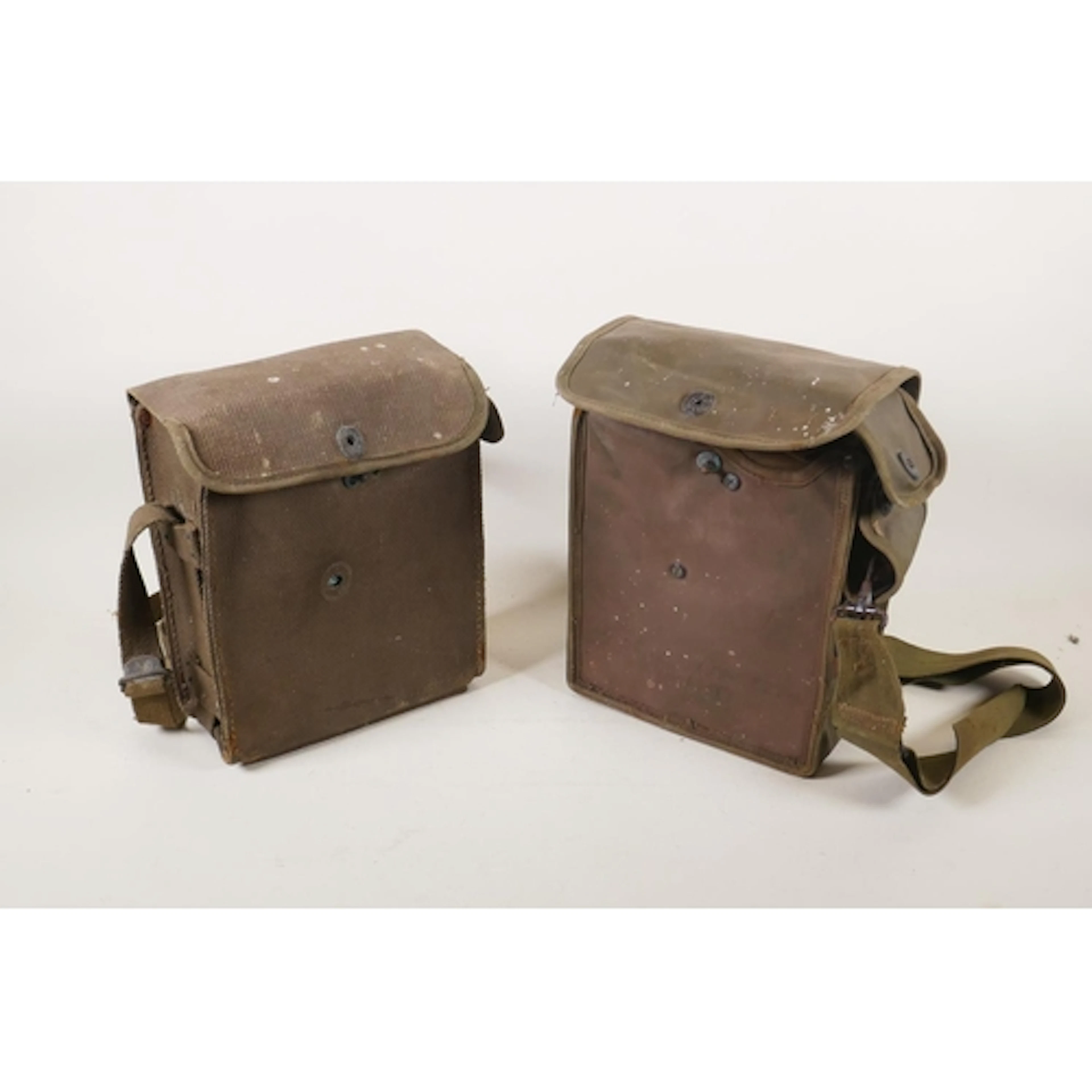 A Korean War era US Army EE-8 field telephone in original ca...
