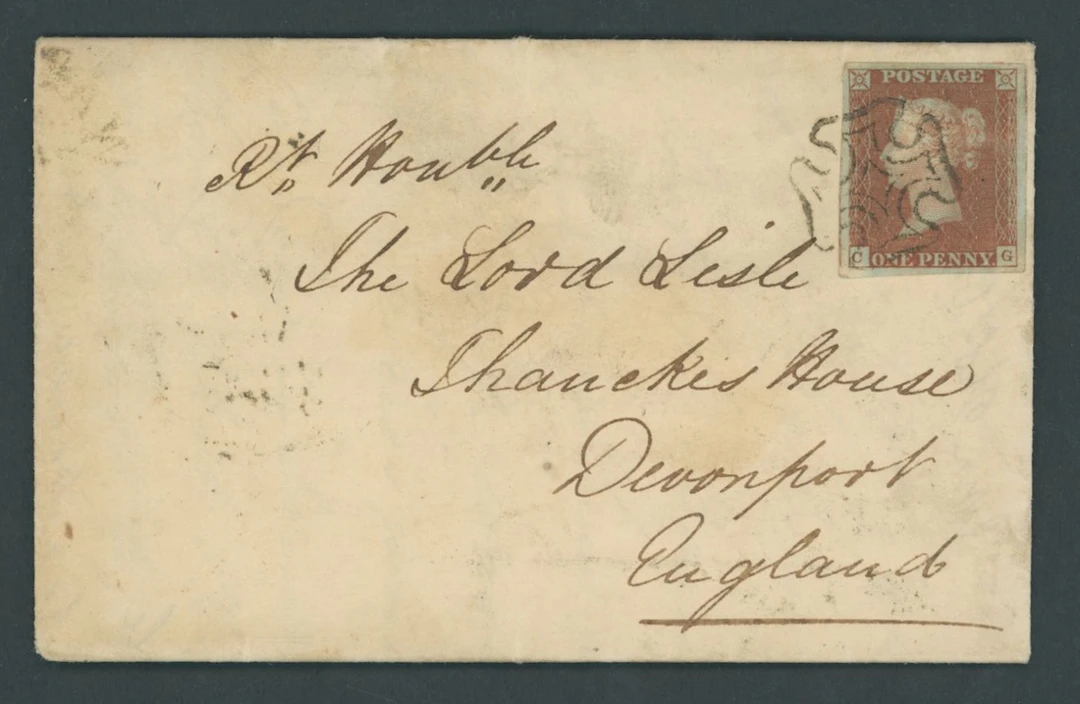 Great Britain 1841-53 One Penny Red-Brown Plate 33: CG, large to very