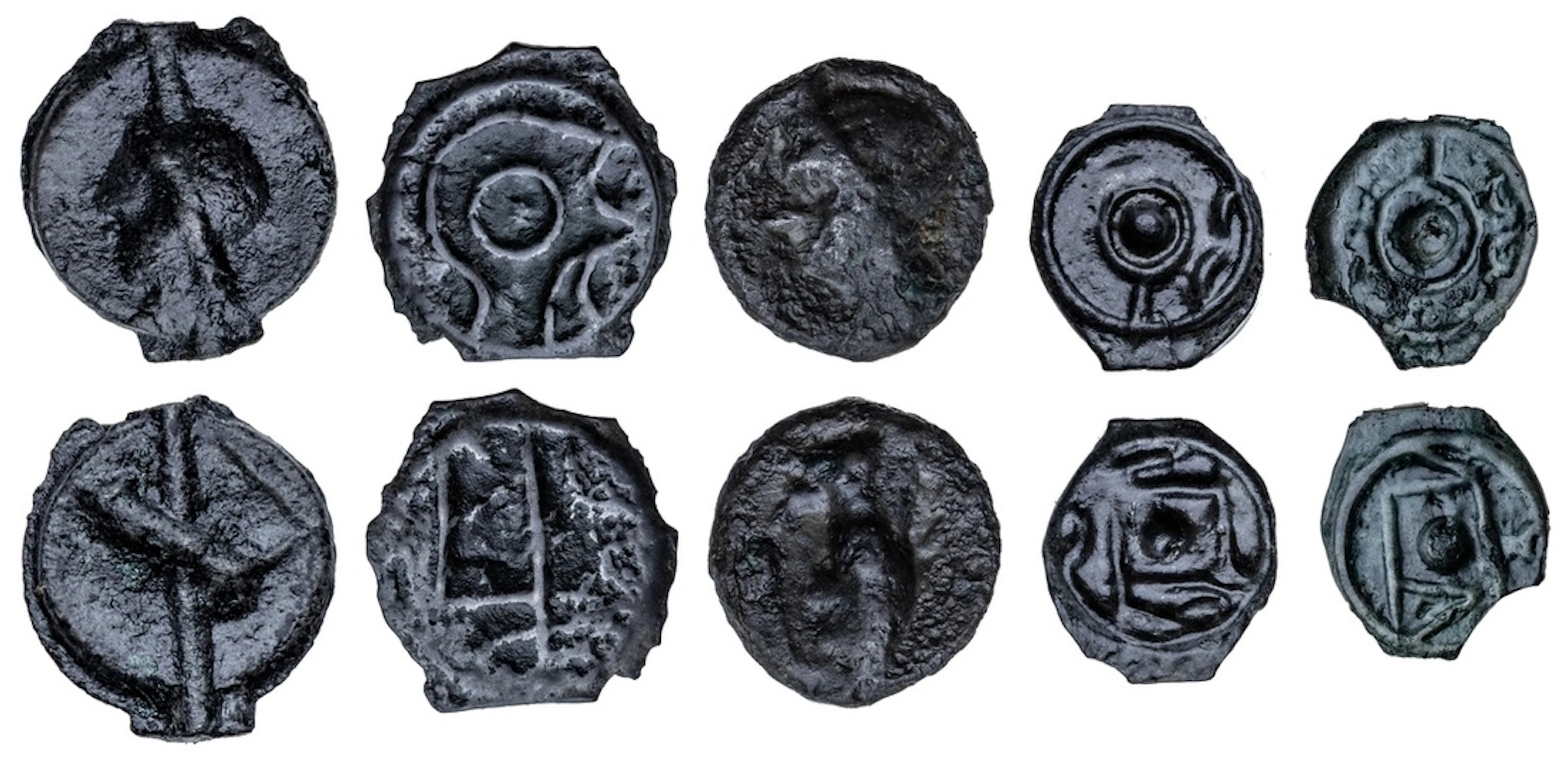 Cantiaci, Selection of AE Potins (5): i) 'Thurrock Diagonal' type