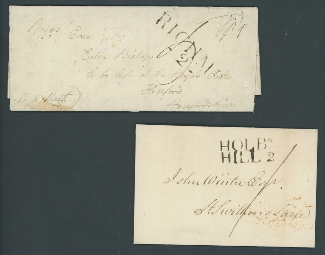 Great Britain Postal History 1795 (29 Sept.), lengthy entire letter