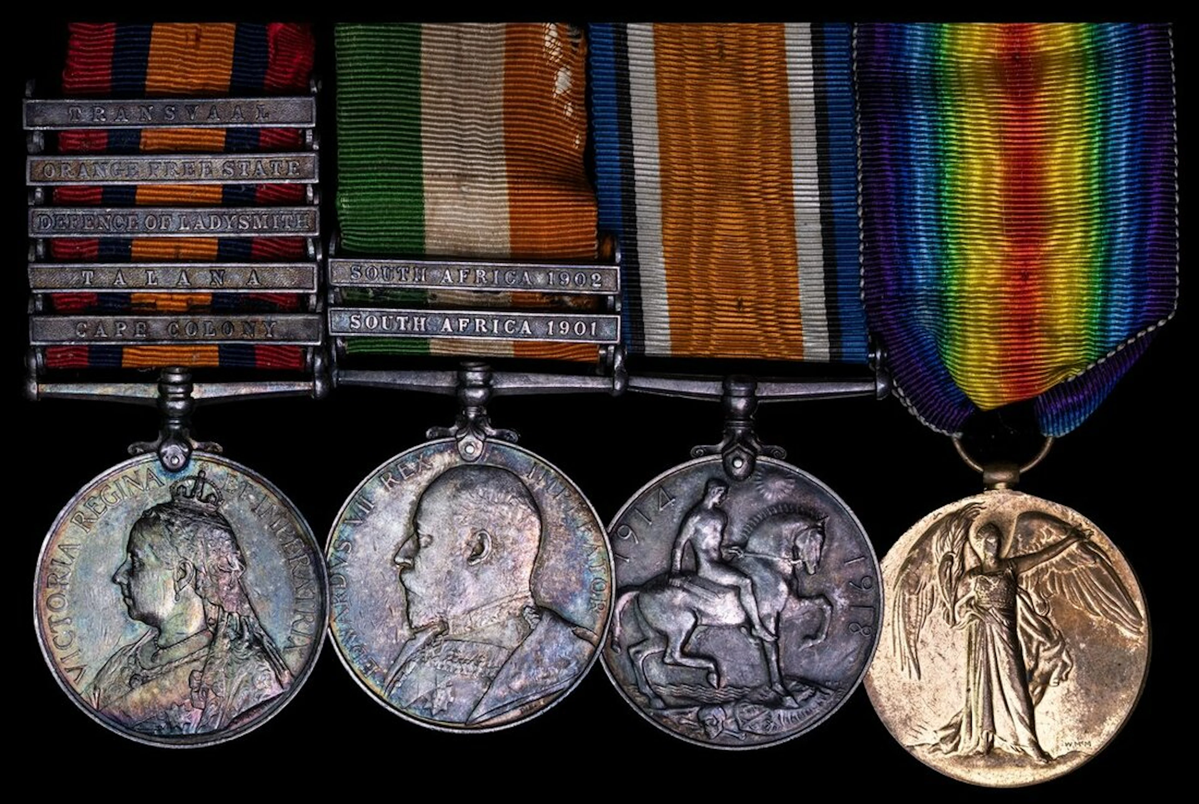 Four: Private H. L. Marson, King's Royal Rifle Corps Queen's South