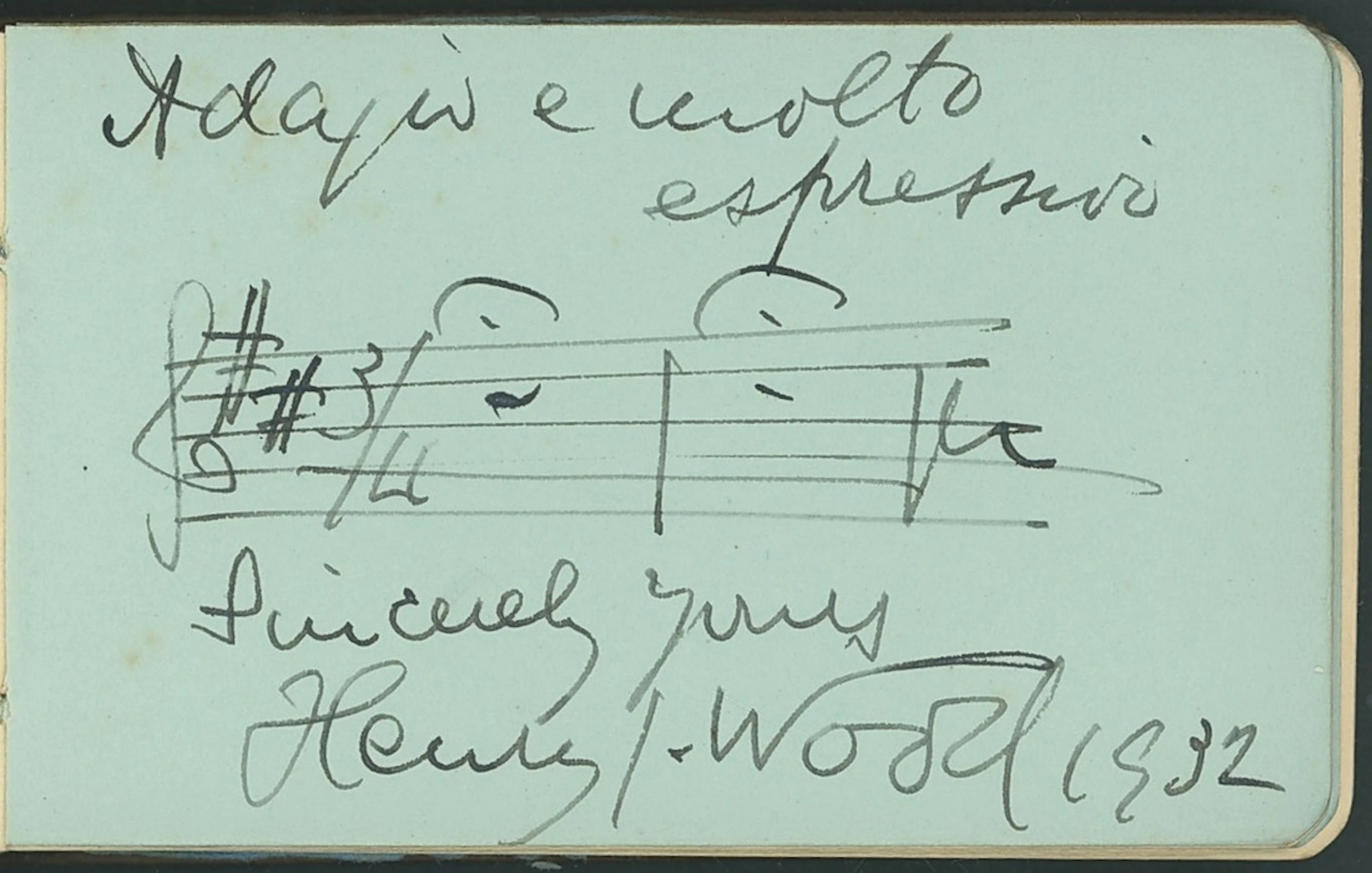 Great Britain Musicians / Composers 1923-1936 Autograph book with