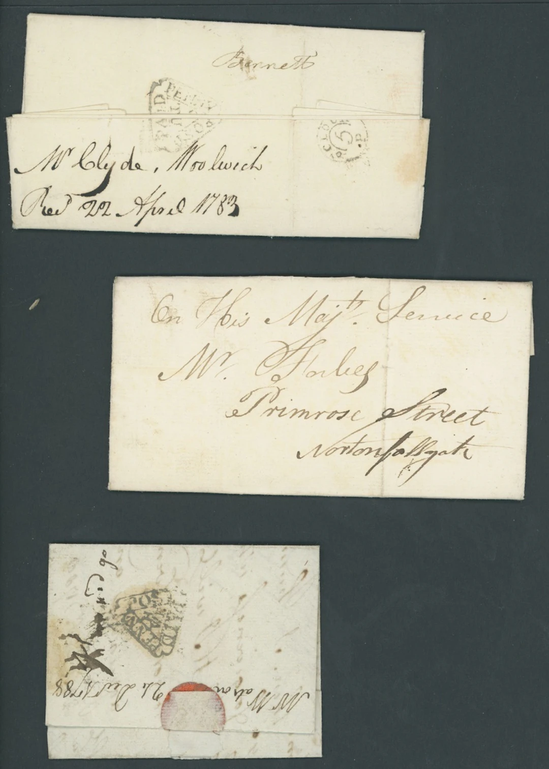 Great Britain Postal History 1769 (21 Dec.), entire letter with Westminster