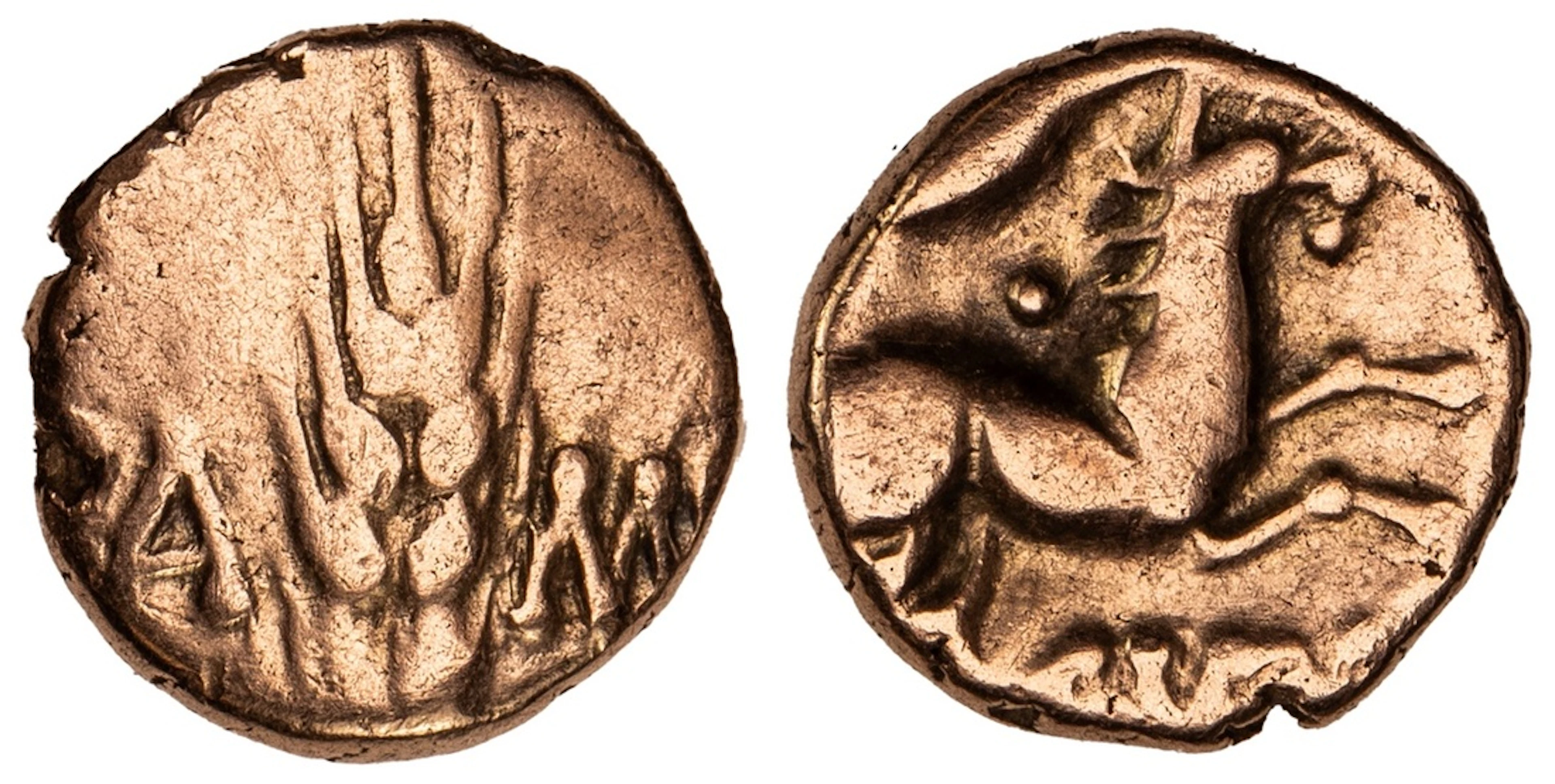 Catuvellauni & Trinovantes, Cunobelin (AD 8-41), AV Quarter-Stater
