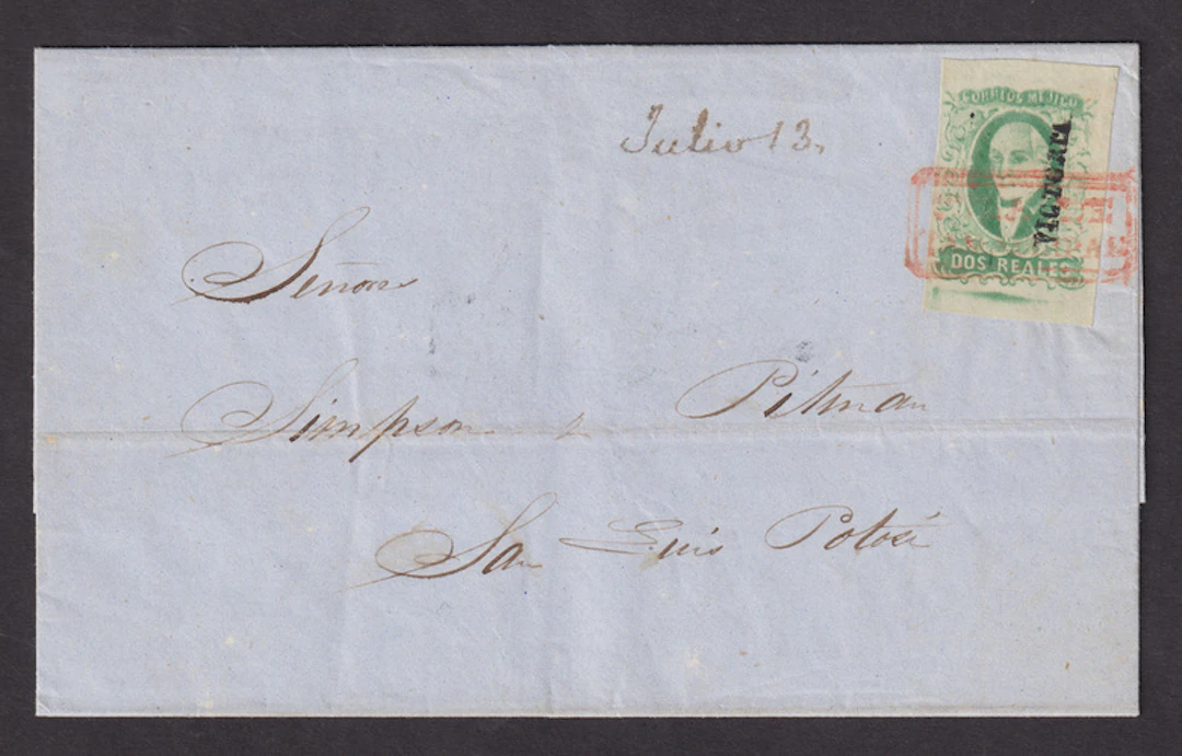Mexico, 1856 "Hidalgos" Issue