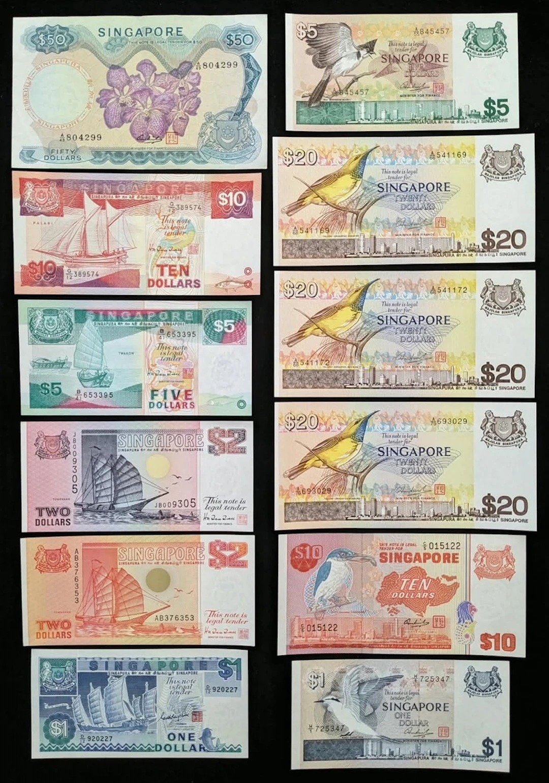 Singapore, a group of 12x, including