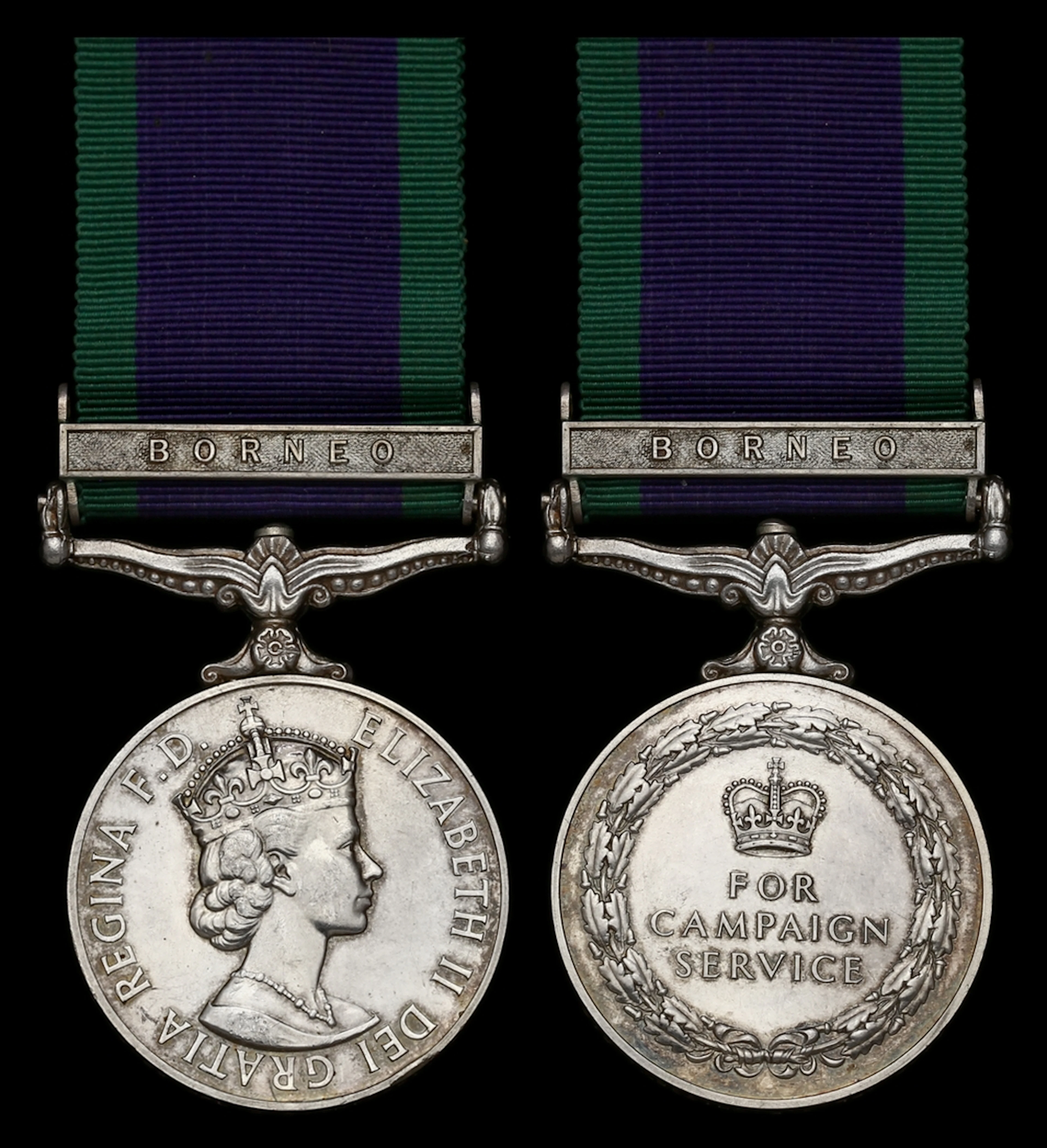 The General Service Medal awarded to Corporal G. R. Chidgey, Special