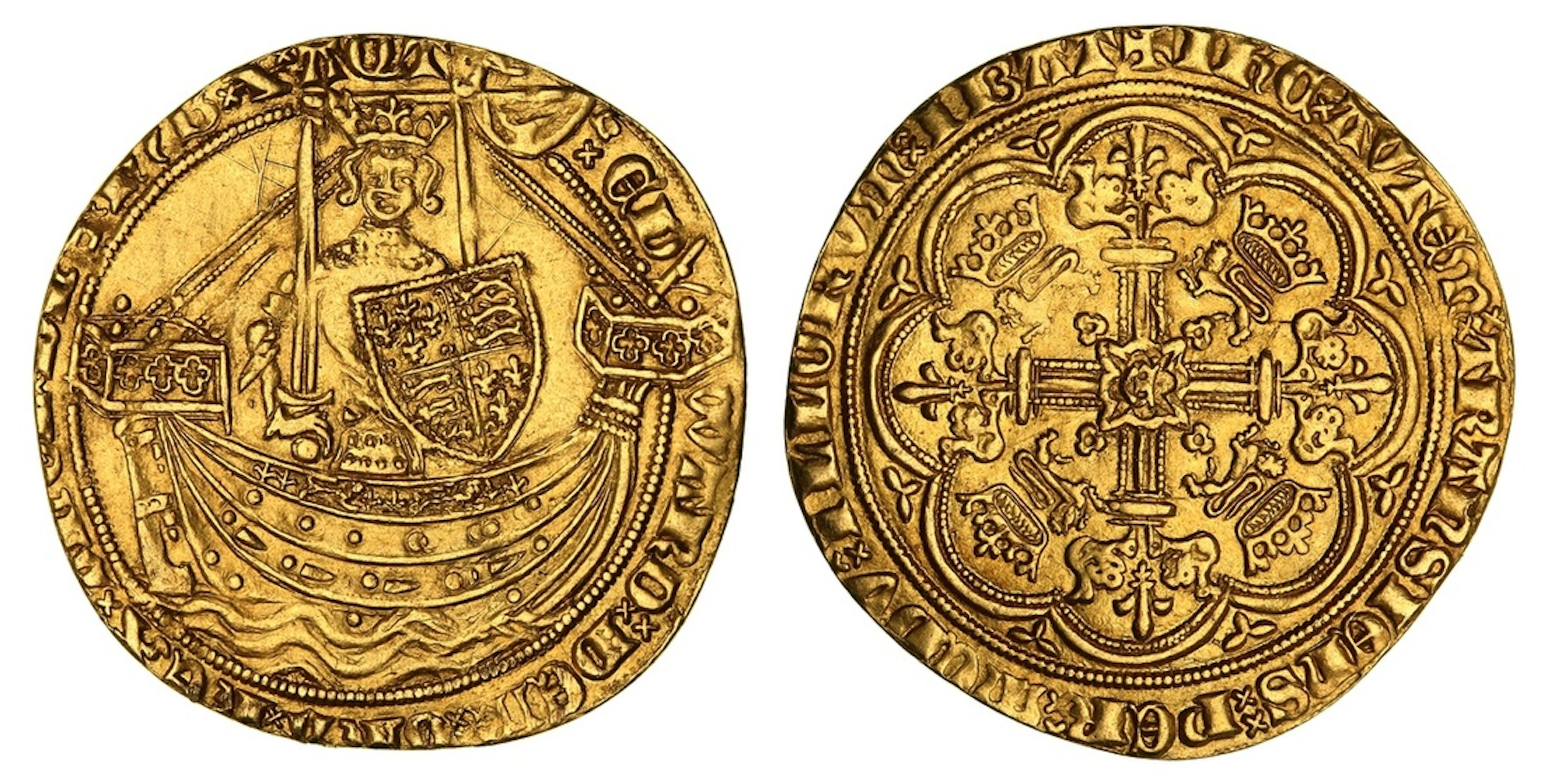 Edward III (1327-1377), Treaty Period, Noble, 1361-1369, Group A