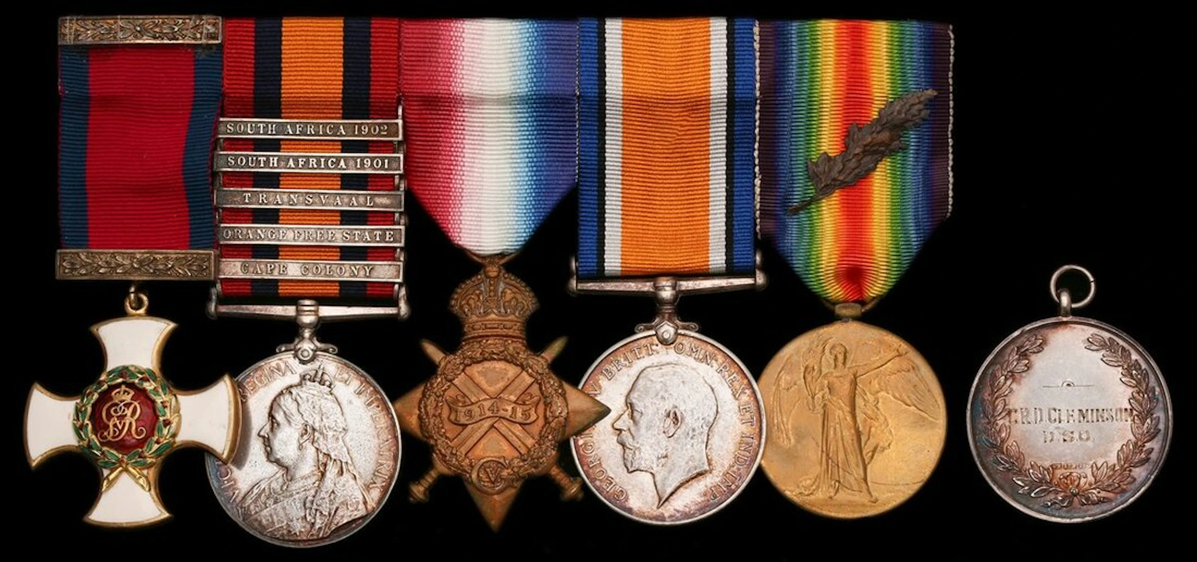 The Battle of the Somme 1916 D.S.O. group of six awarded to Major