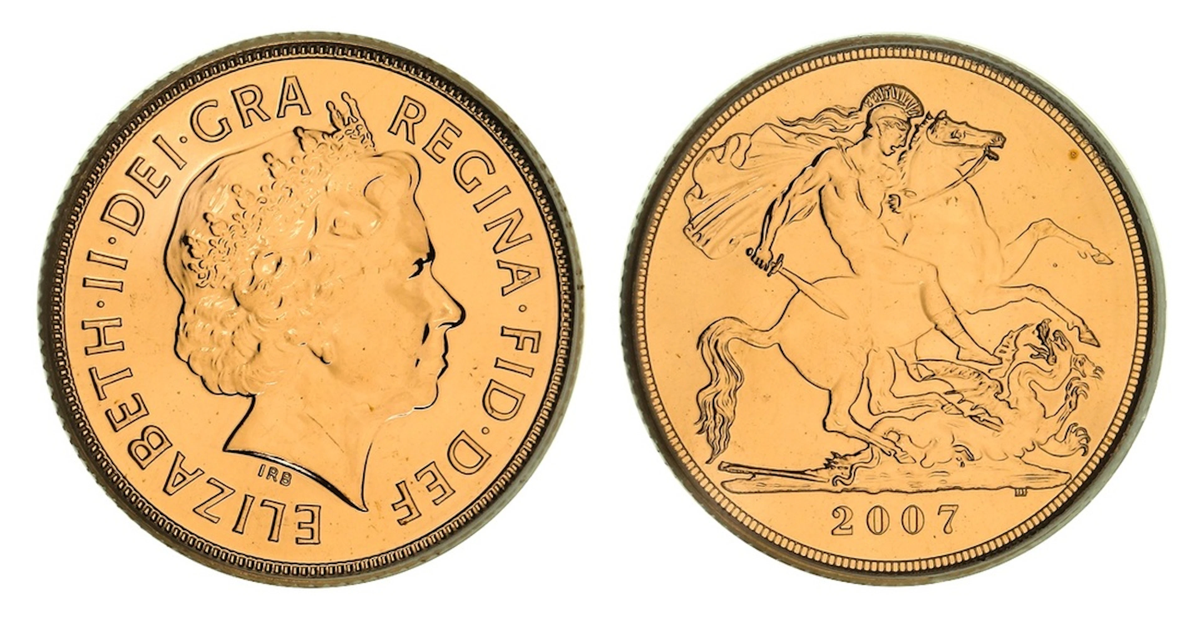 PCGS MS66 | Elizabeth II (1952-2022), Sovereign, 2007, by Ian Rank-Broadley