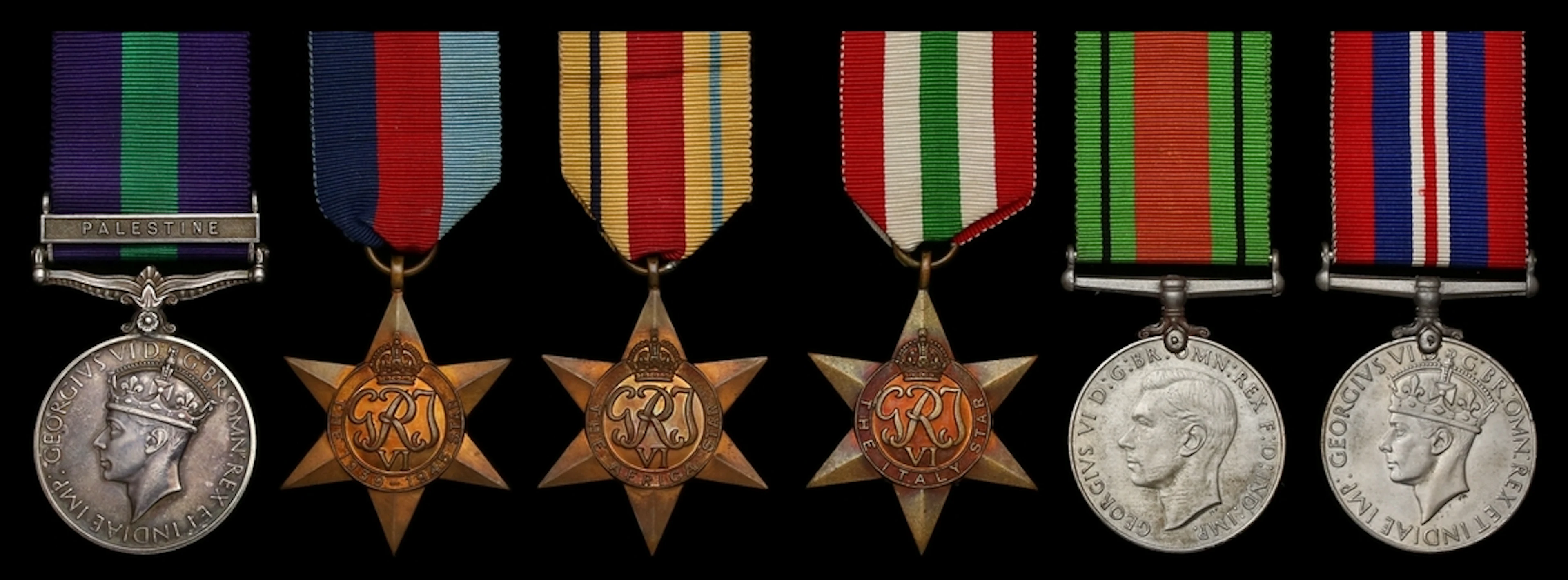 The campaign group of six to Lance Corporal W. C. Kenna, Special Air
