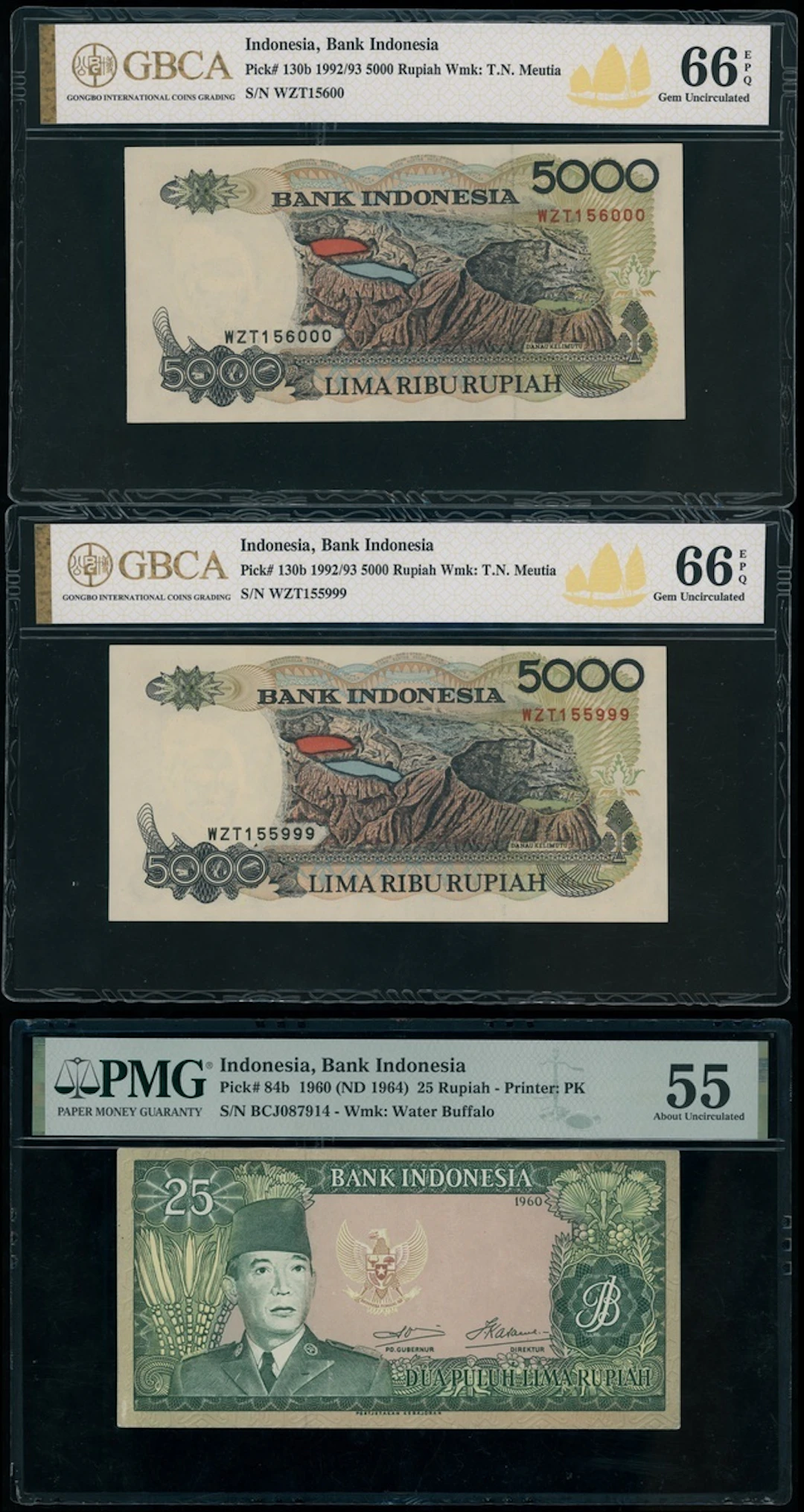 Indonesia, a group of 26x, including