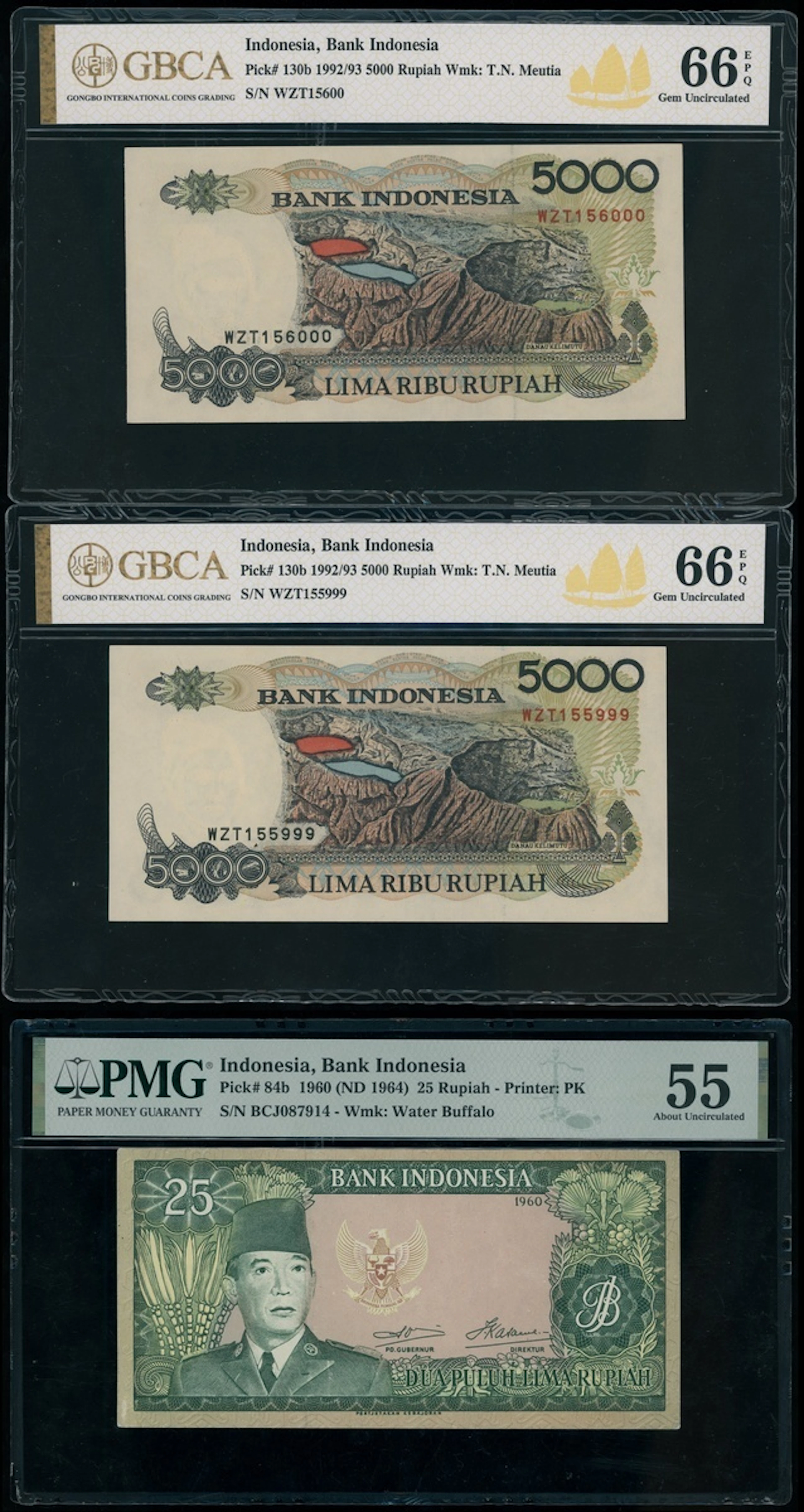 Indonesia, a group of 26x, including