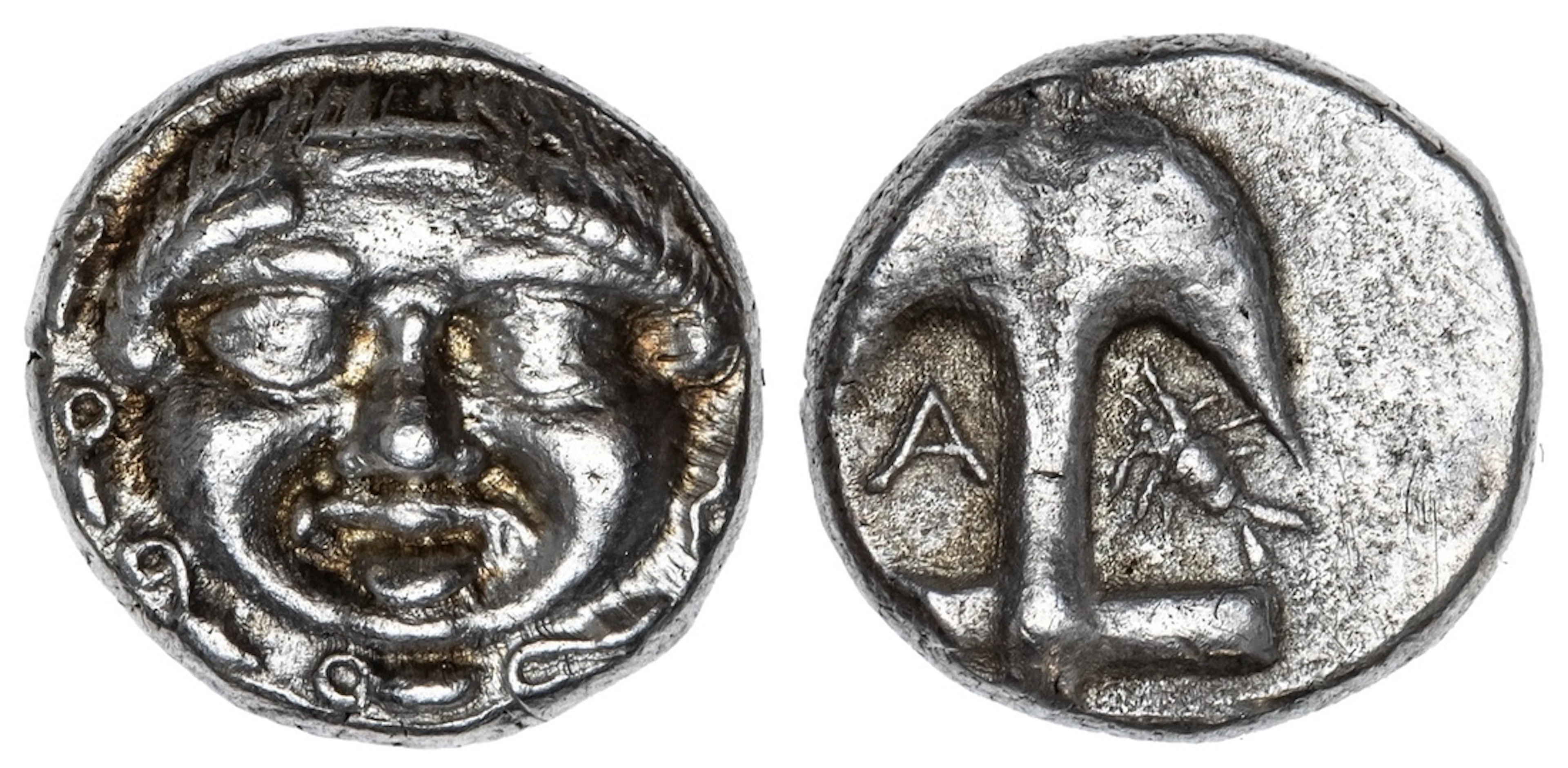 Thrace, Apollonia Pontika, AR Drachm, struck c. 5th - 4th centuries