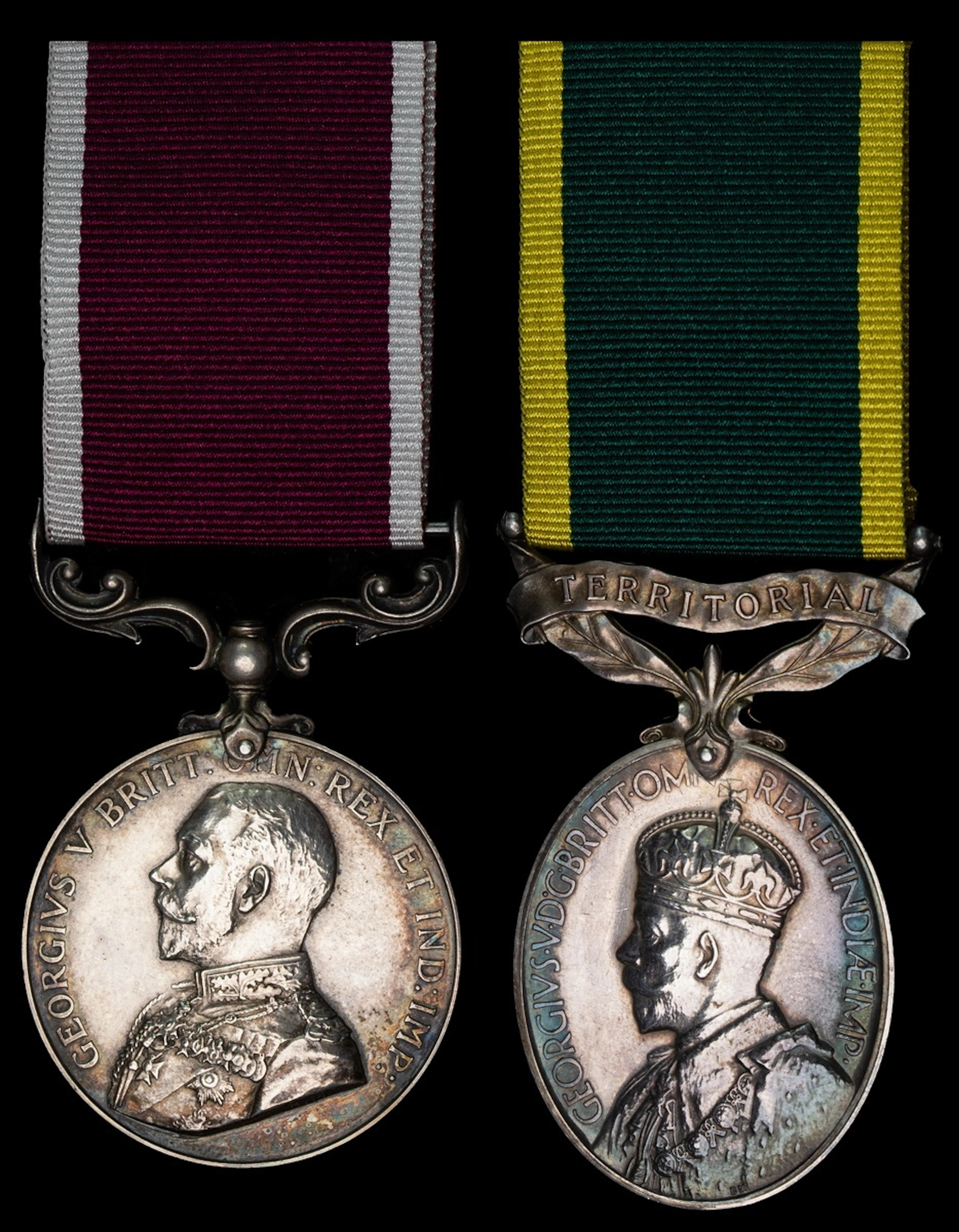 Family Collection Army L.S. & G.C., G.V.R. (98677 C.QM.Sjt. W. Stewart.