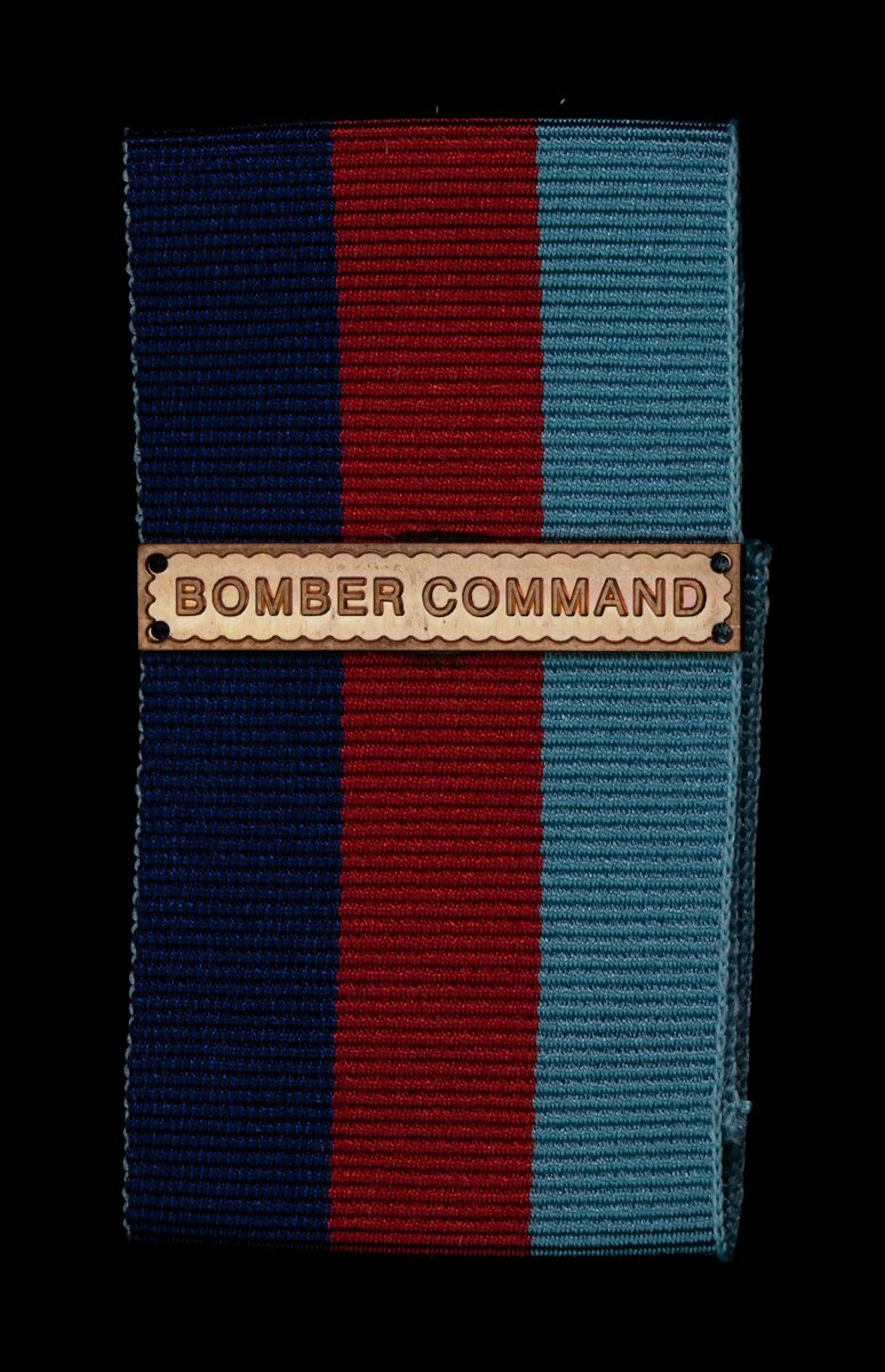 The Bomber Command clasp awarded to Wing Commander J. R. Bell M.B.E.